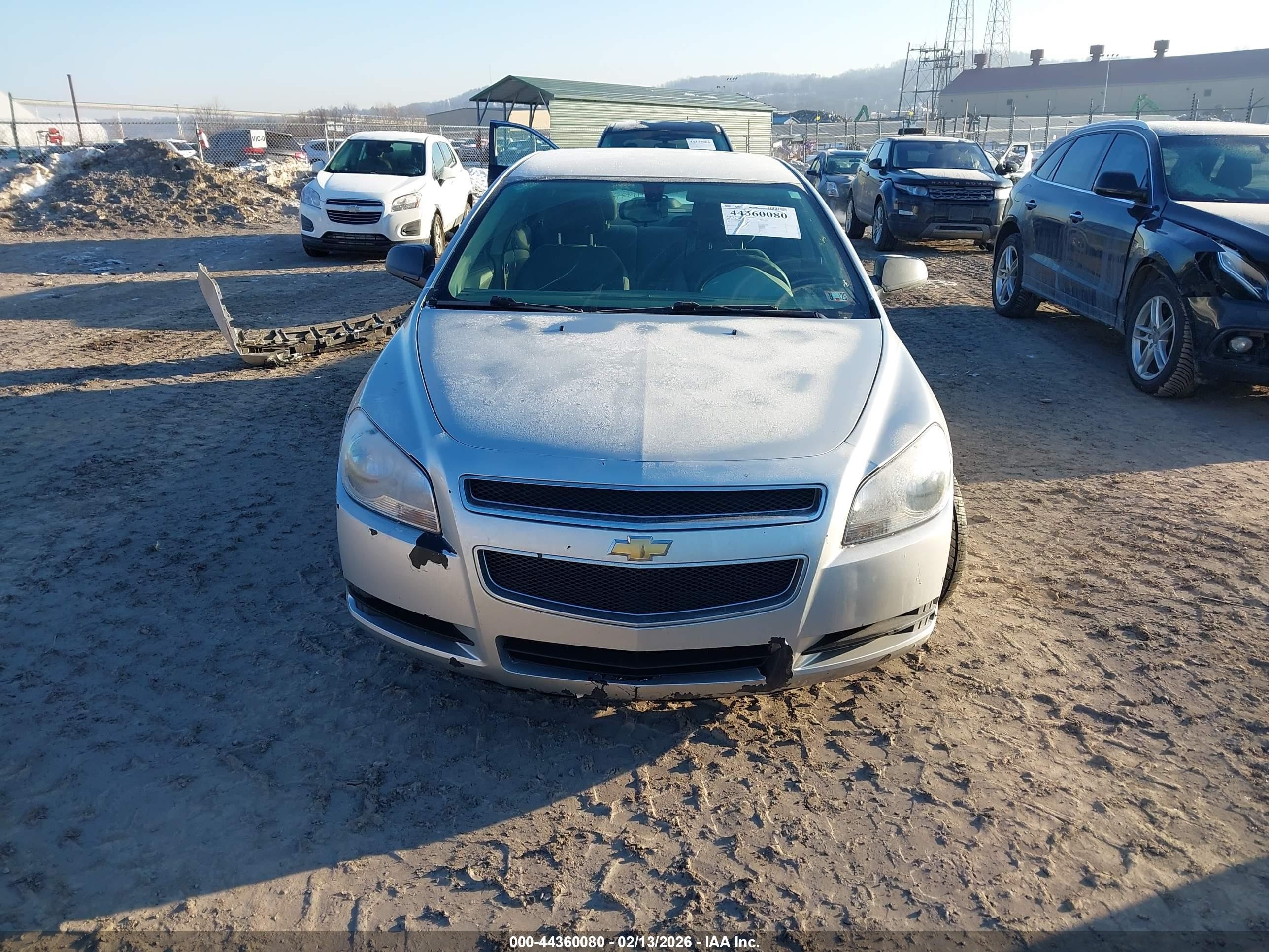 2012 Chevrolet Malibu Ls Gray vin: 1G1ZB5E09CF219427