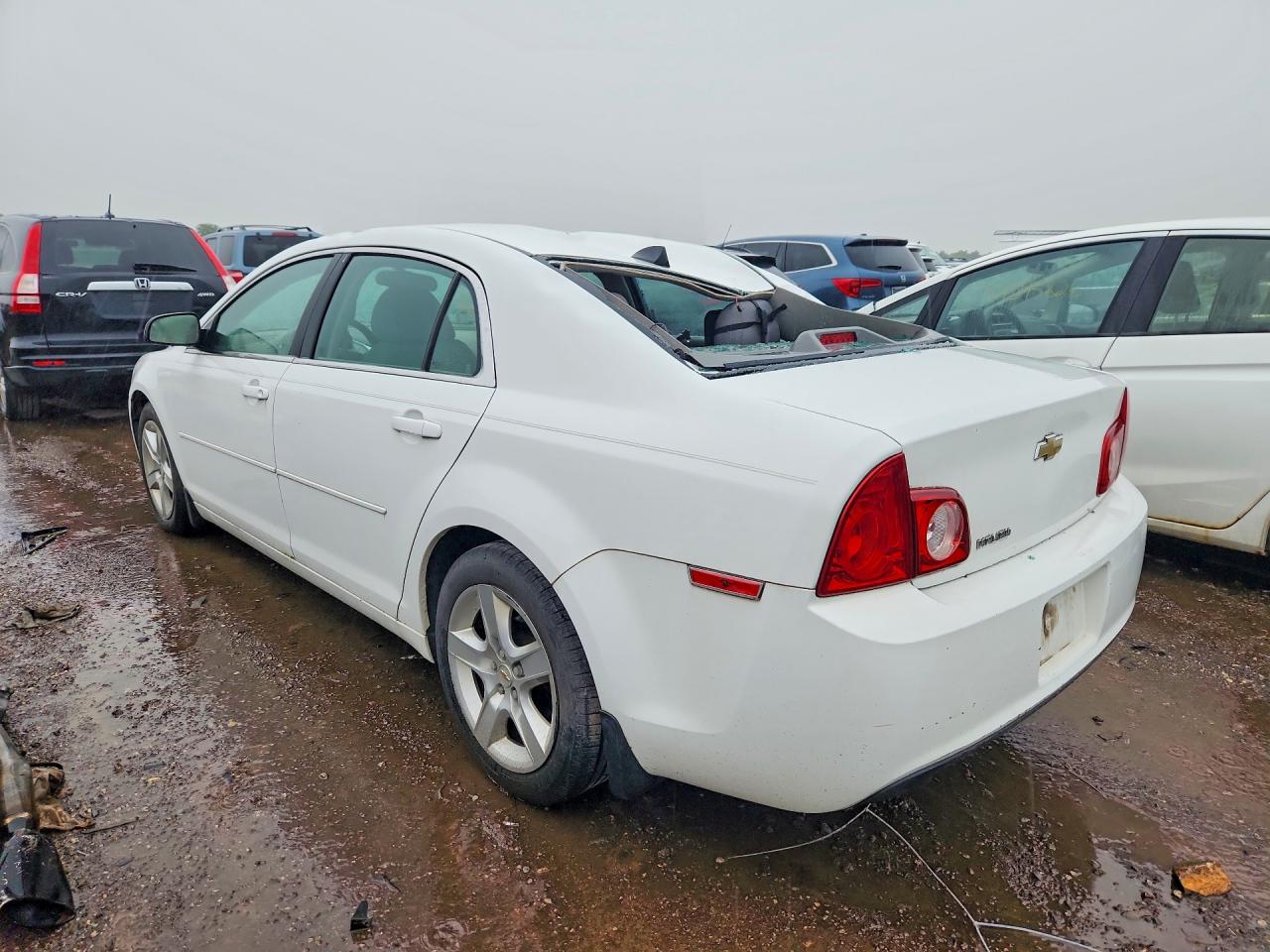 2012 Chevrolet Malibu Ls Белый vin: 1G1ZB5E09CF265940