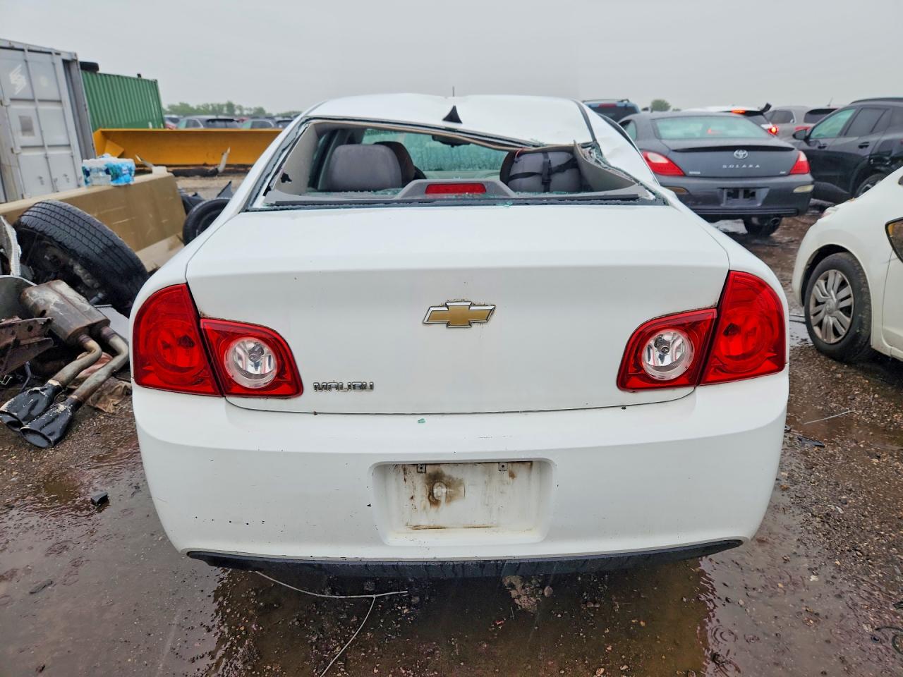 2012 Chevrolet Malibu Ls Белый vin: 1G1ZB5E09CF265940