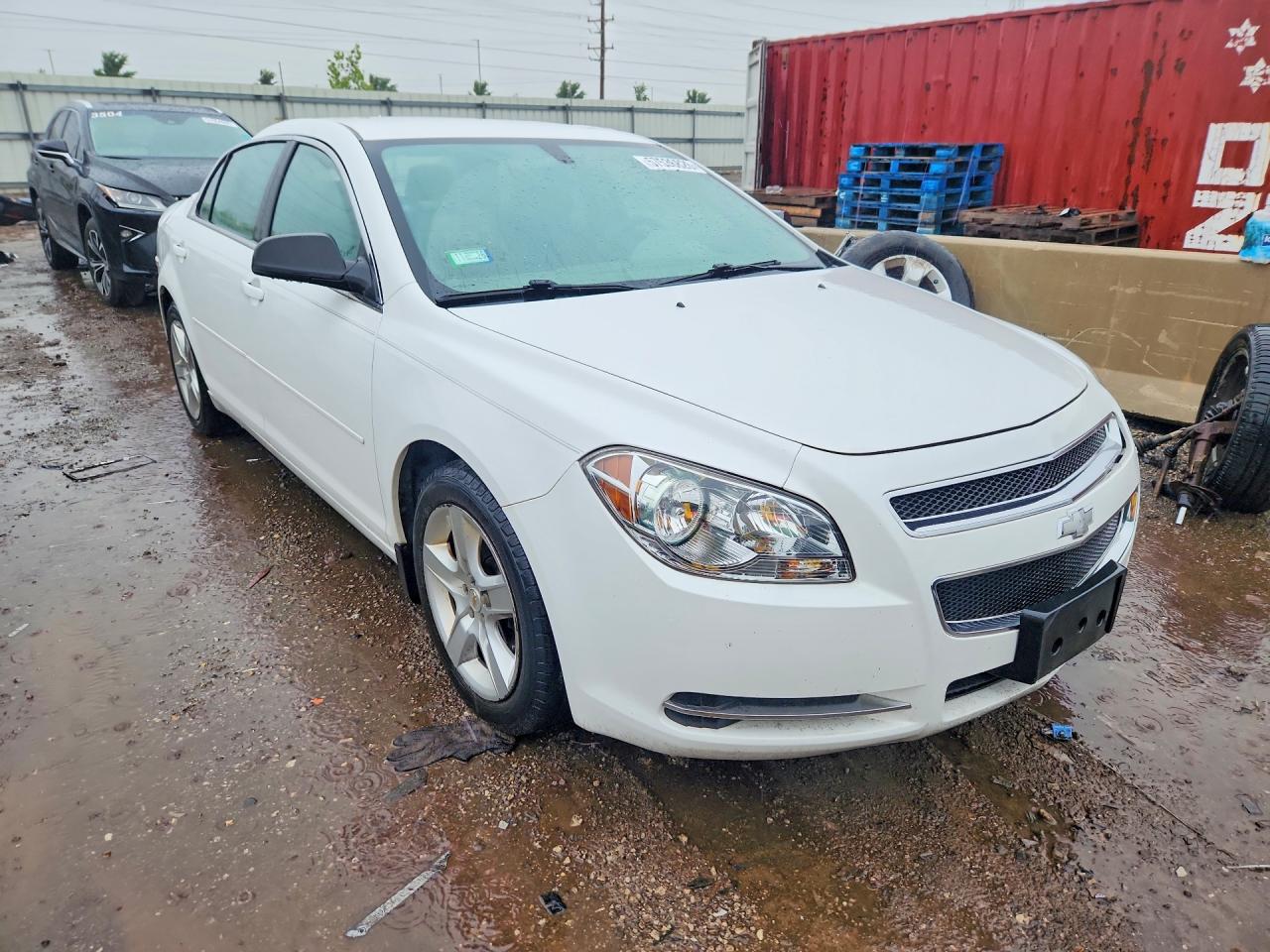 2012 Chevrolet Malibu Ls Белый vin: 1G1ZB5E09CF265940