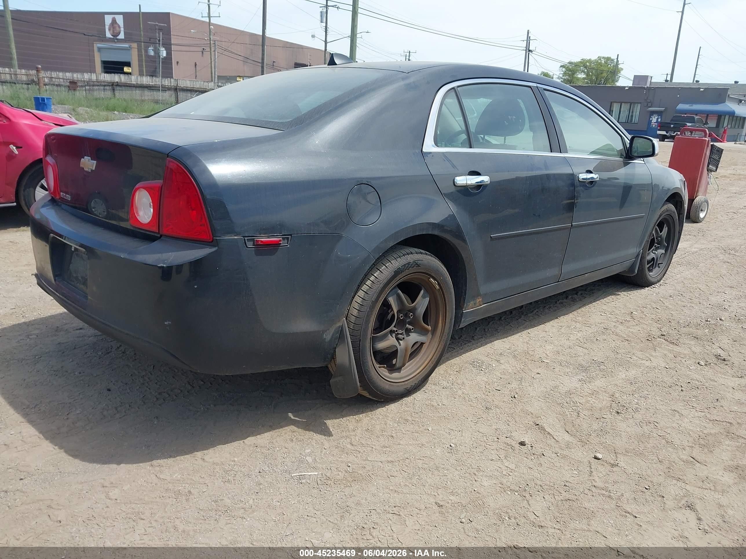 2012 Chevrolet Malibu Ls Gray vin: 1G1ZB5E09CF322704