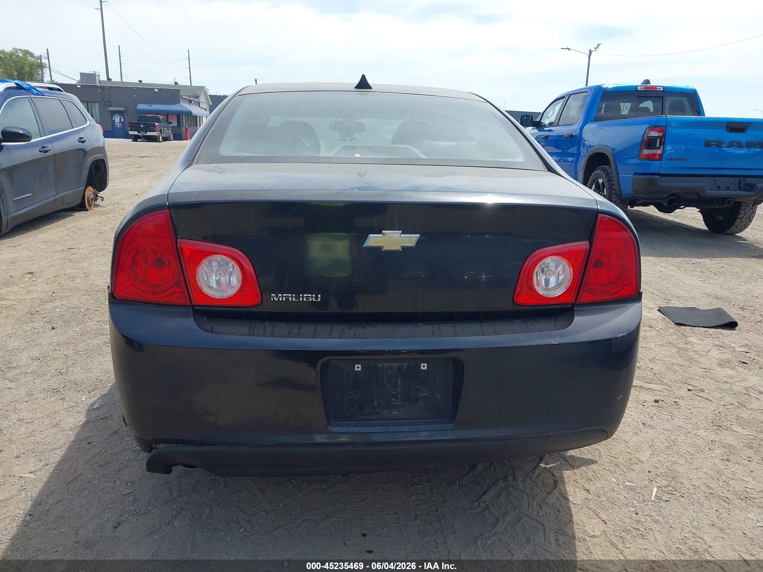 2012 Chevrolet Malibu Ls Gray vin: 1G1ZB5E09CF322704
