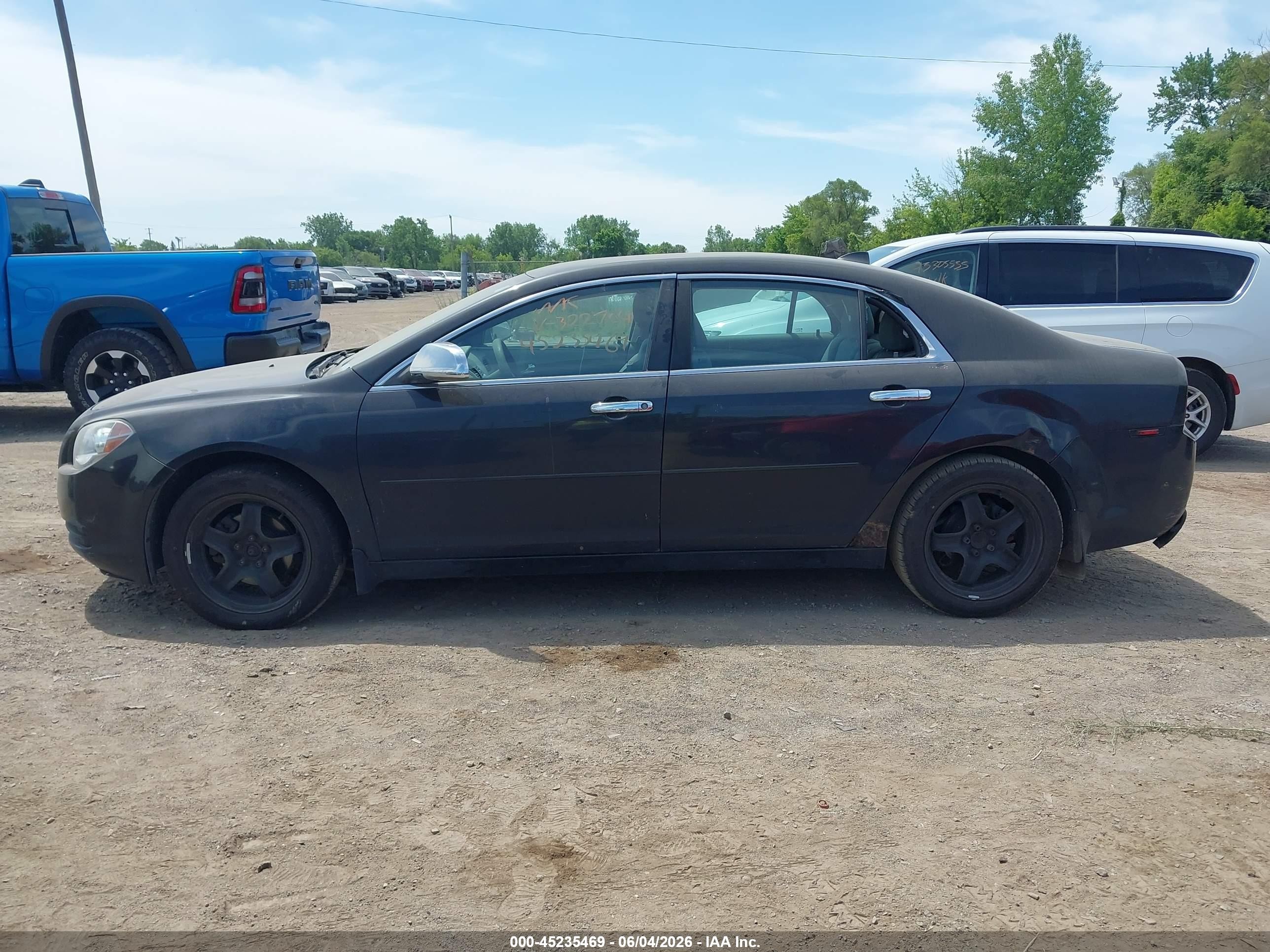 2012 Chevrolet Malibu Ls Gray vin: 1G1ZB5E09CF322704