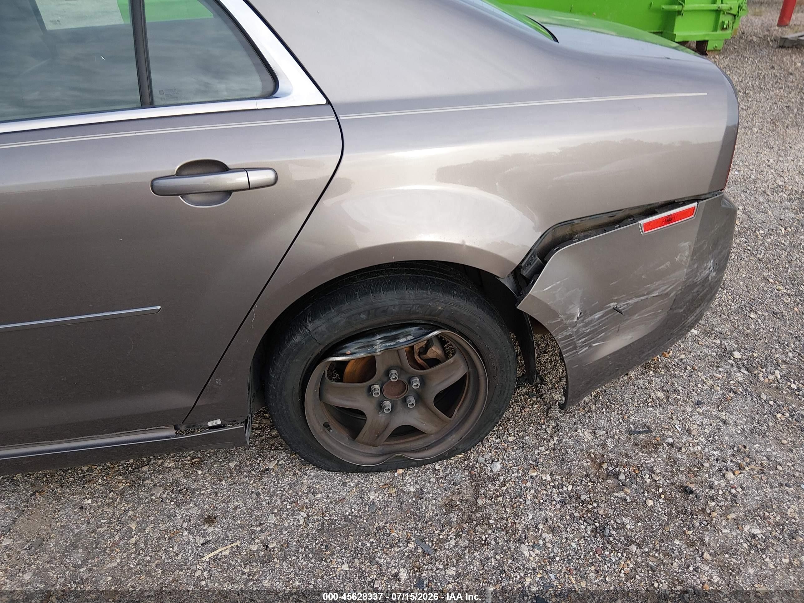 2012 Chevrolet Malibu Ls Brown vin: 1G1ZB5E0XCF112435