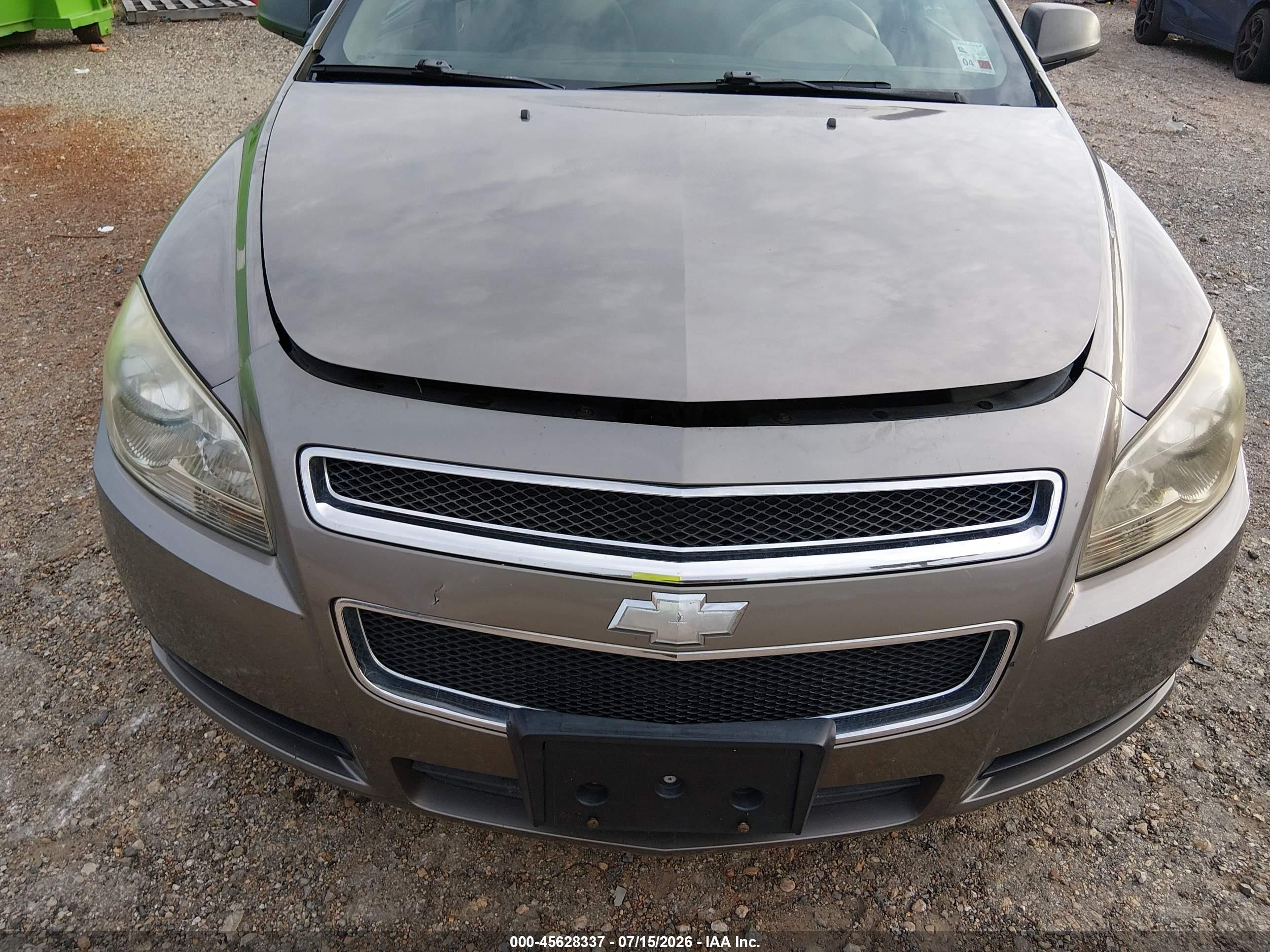 2012 Chevrolet Malibu Ls Brown vin: 1G1ZB5E0XCF112435