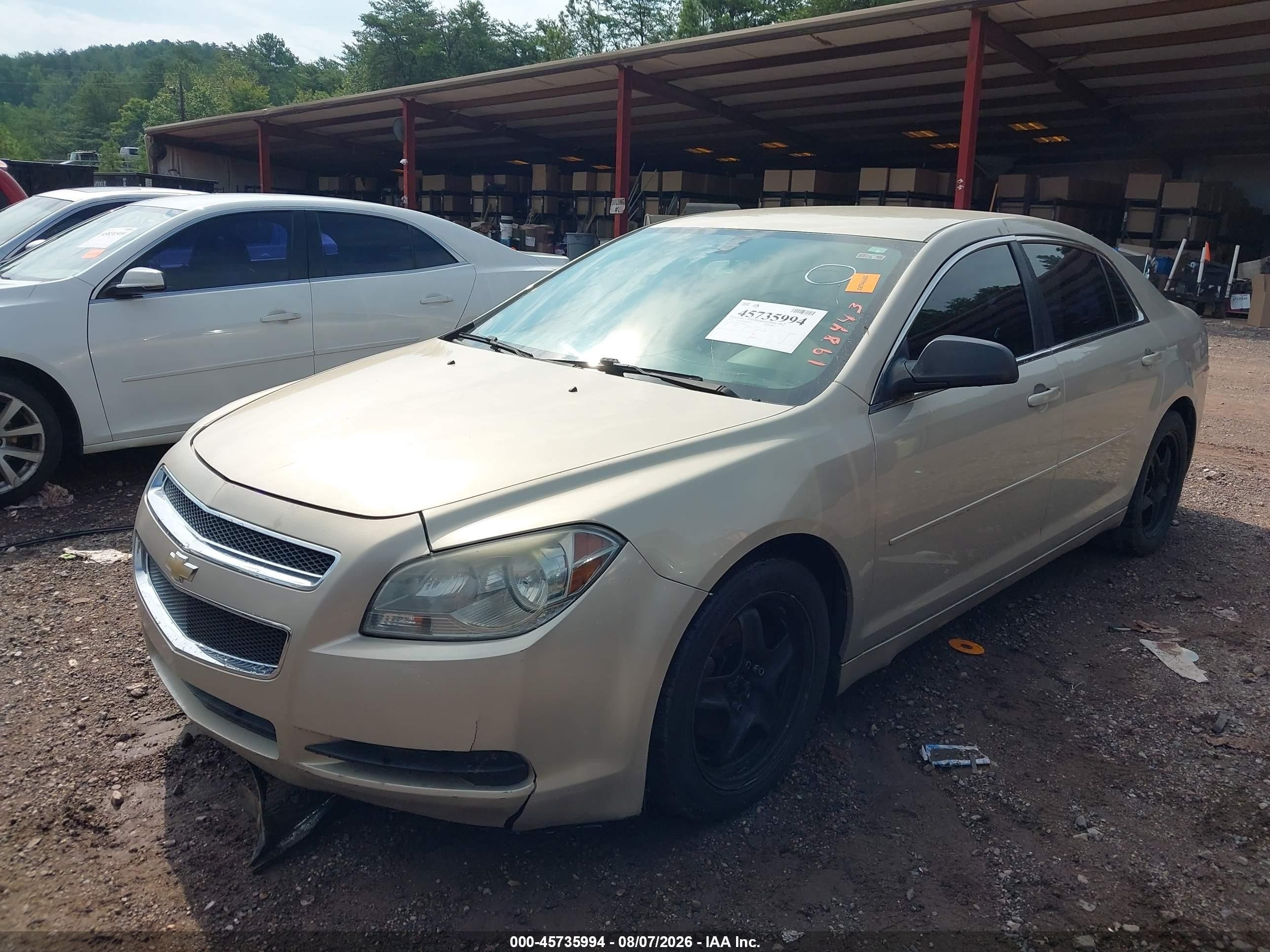 2012 Chevrolet Malibu Ls Silver vin: 1G1ZB5E0XCF198443