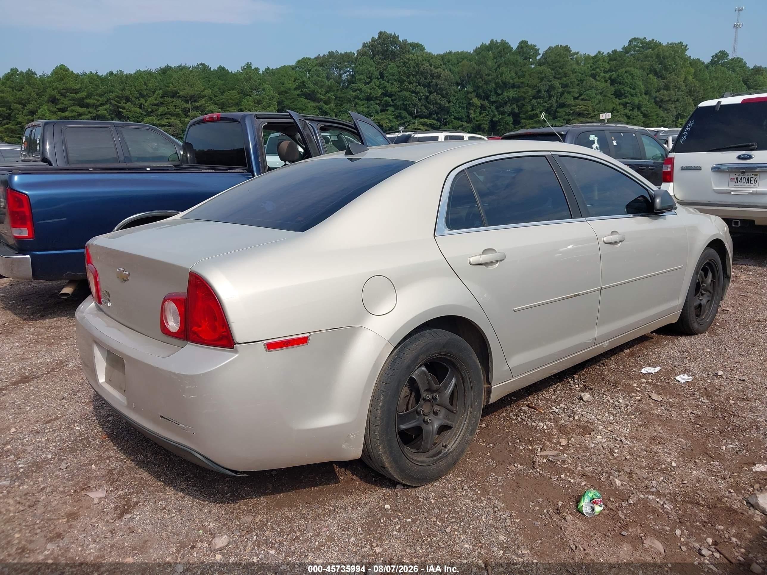 2012 Chevrolet Malibu Ls Silver vin: 1G1ZB5E0XCF198443