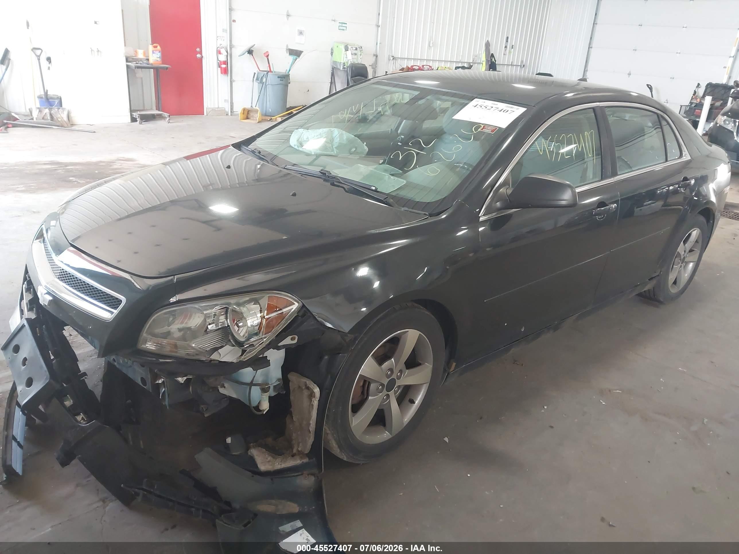 2012 Chevrolet Malibu Ls Black vin: 1G1ZB5E0XCF350348
