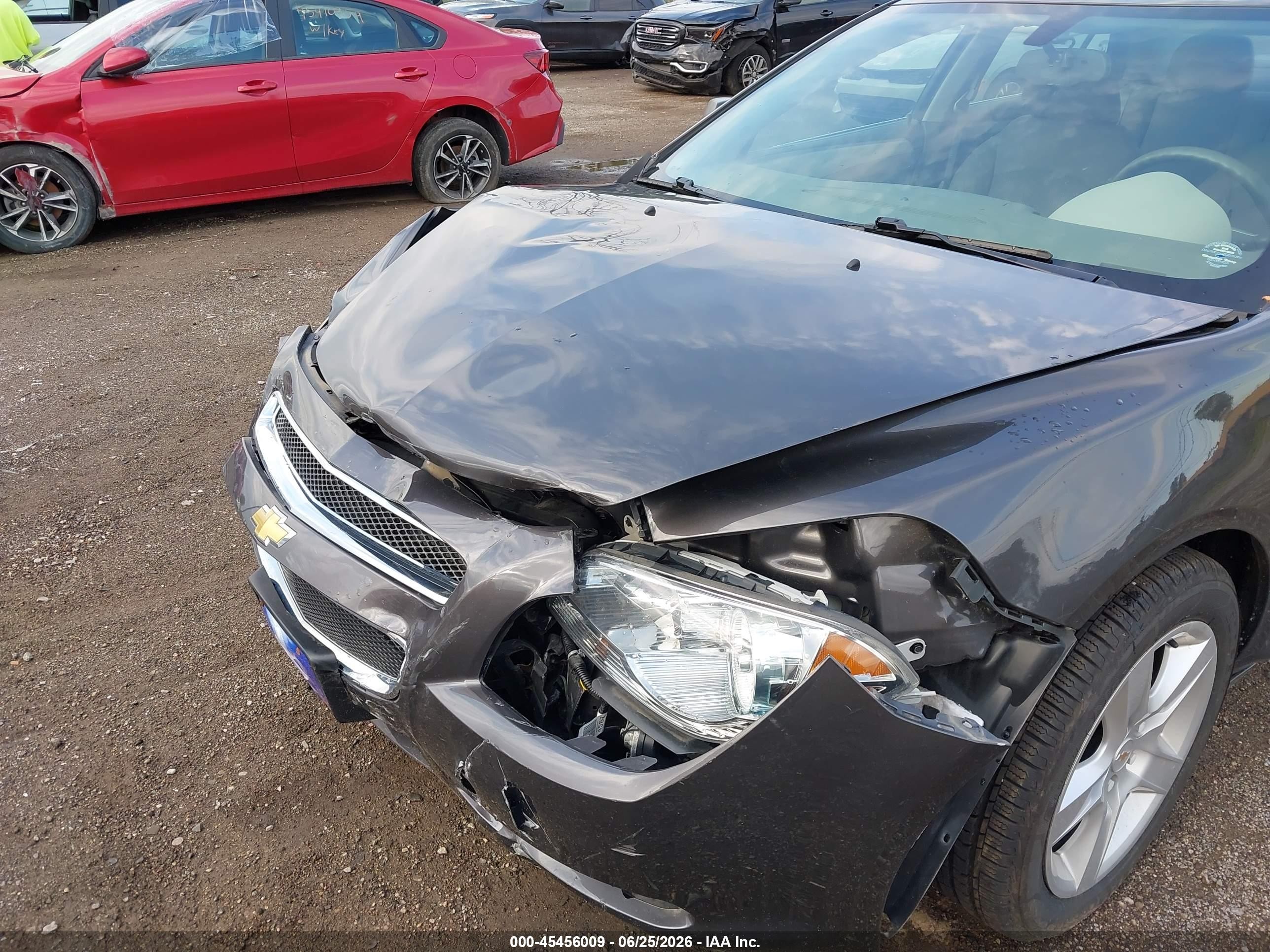 2011 Chevrolet Malibu Ls Серый vin: 1G1ZB5E10BF113469