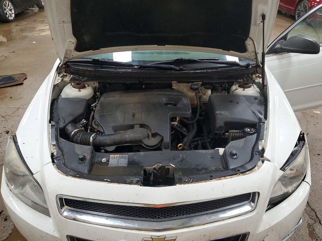 2011 Chevrolet Malibu Ls White vin: 1G1ZB5E10BF362032