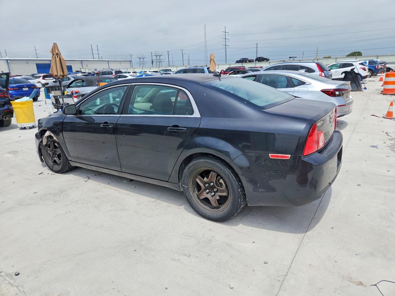 2011 Chevrolet Malibu Ls Black vin: 1G1ZB5E10BF375802