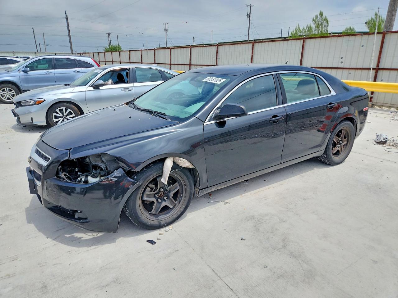 2011 Chevrolet Malibu Ls Black vin: 1G1ZB5E10BF375802