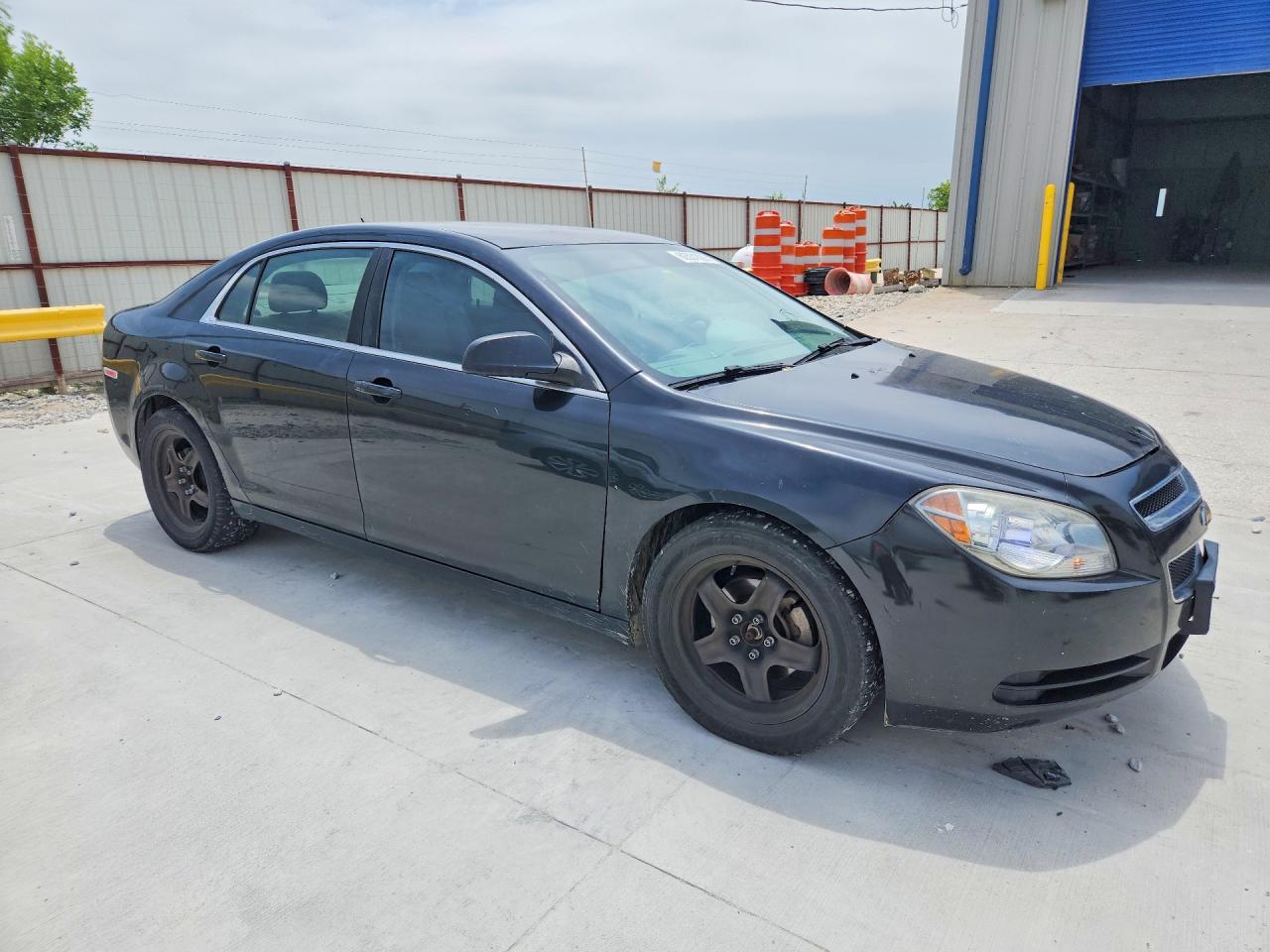 2011 Chevrolet Malibu Ls Black vin: 1G1ZB5E10BF375802