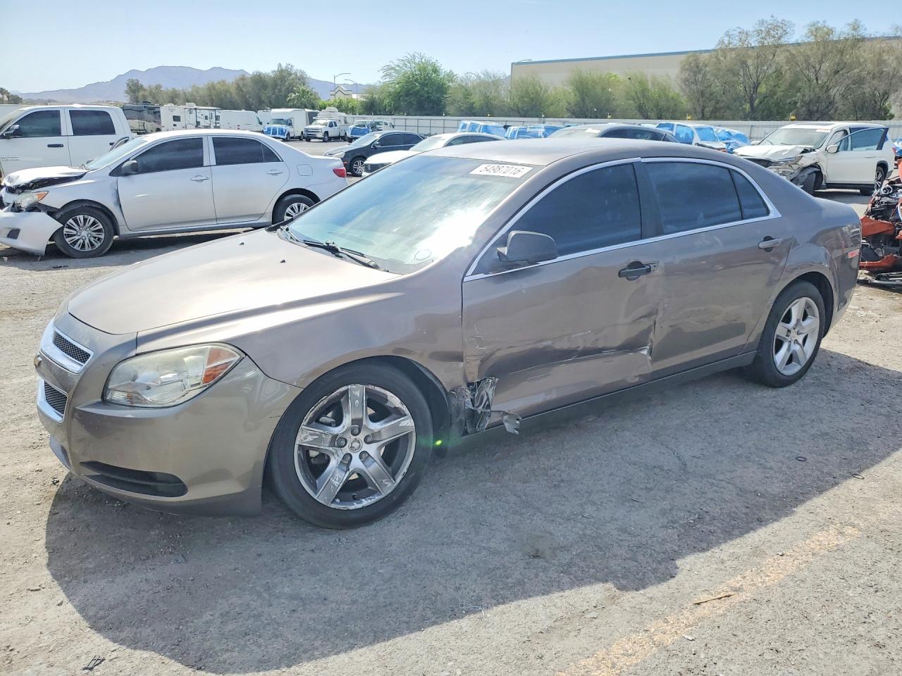 2011 Chevrolet Malibu Ls Brown vin: 1G1ZB5E10BF397329