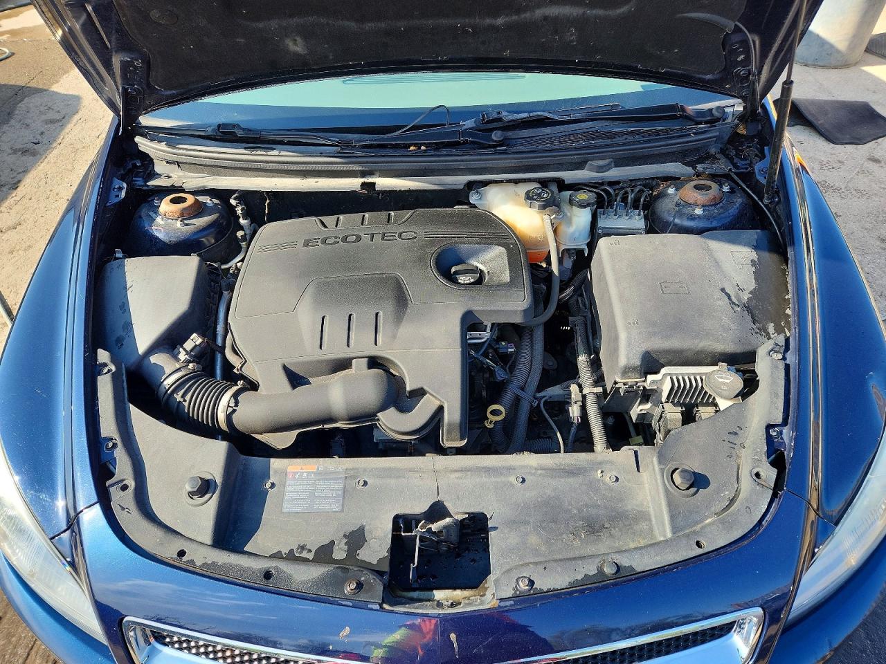 2011 Chevrolet Malibu Ls Blue vin: 1G1ZB5E11BF167055
