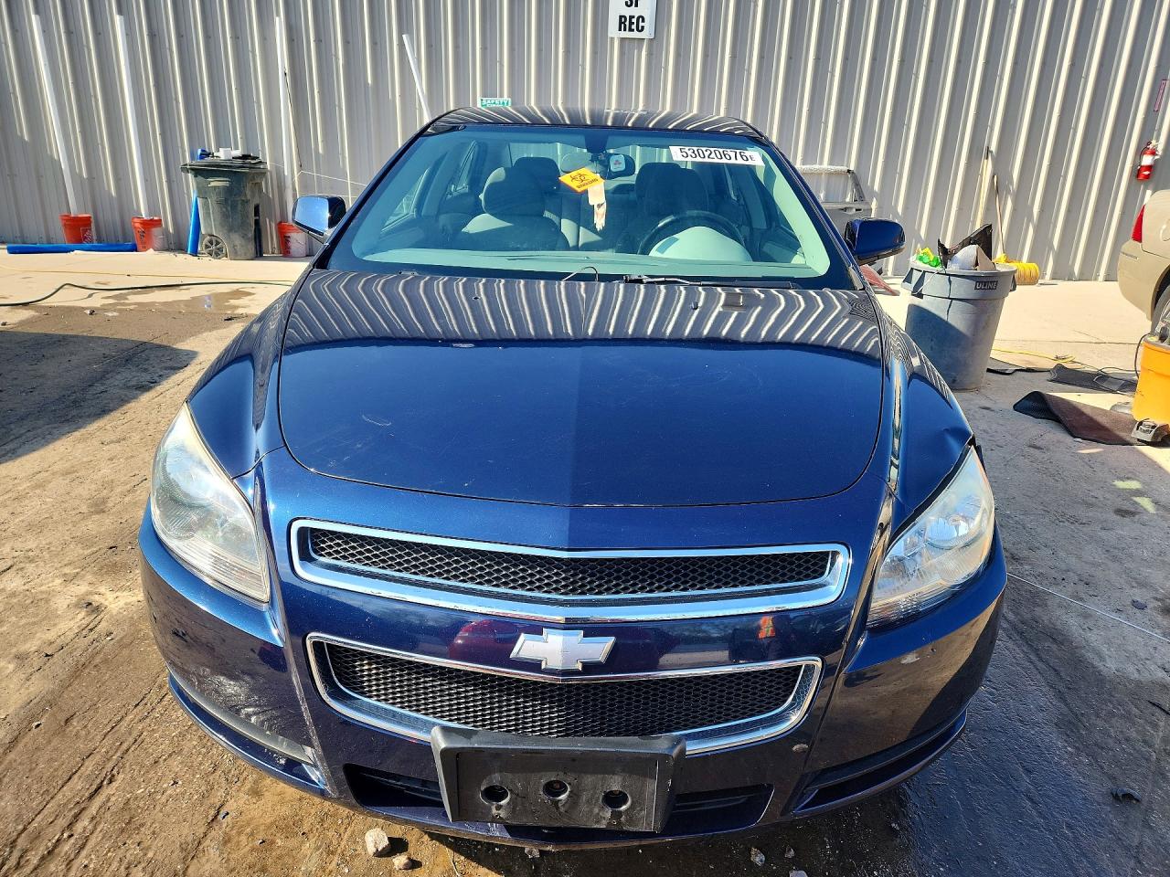 2011 Chevrolet Malibu Ls Blue vin: 1G1ZB5E11BF167055