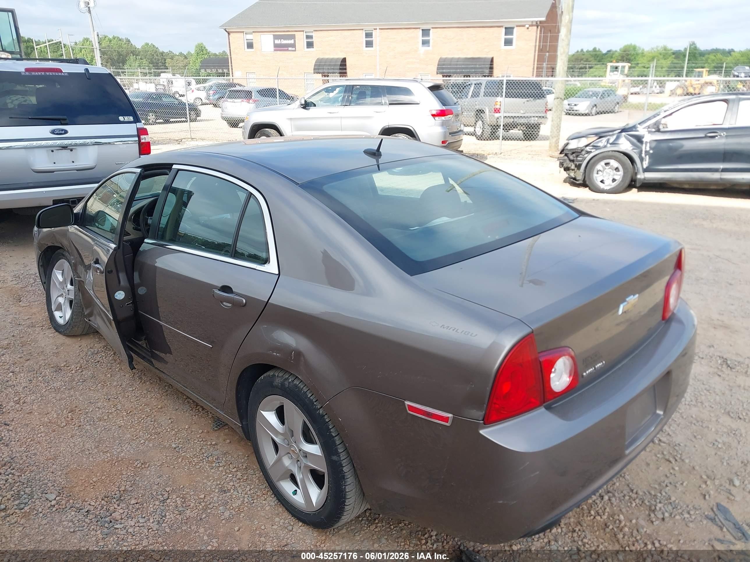 2011 Chevrolet Malibu Ls Brown vin: 1G1ZB5E11BF209532