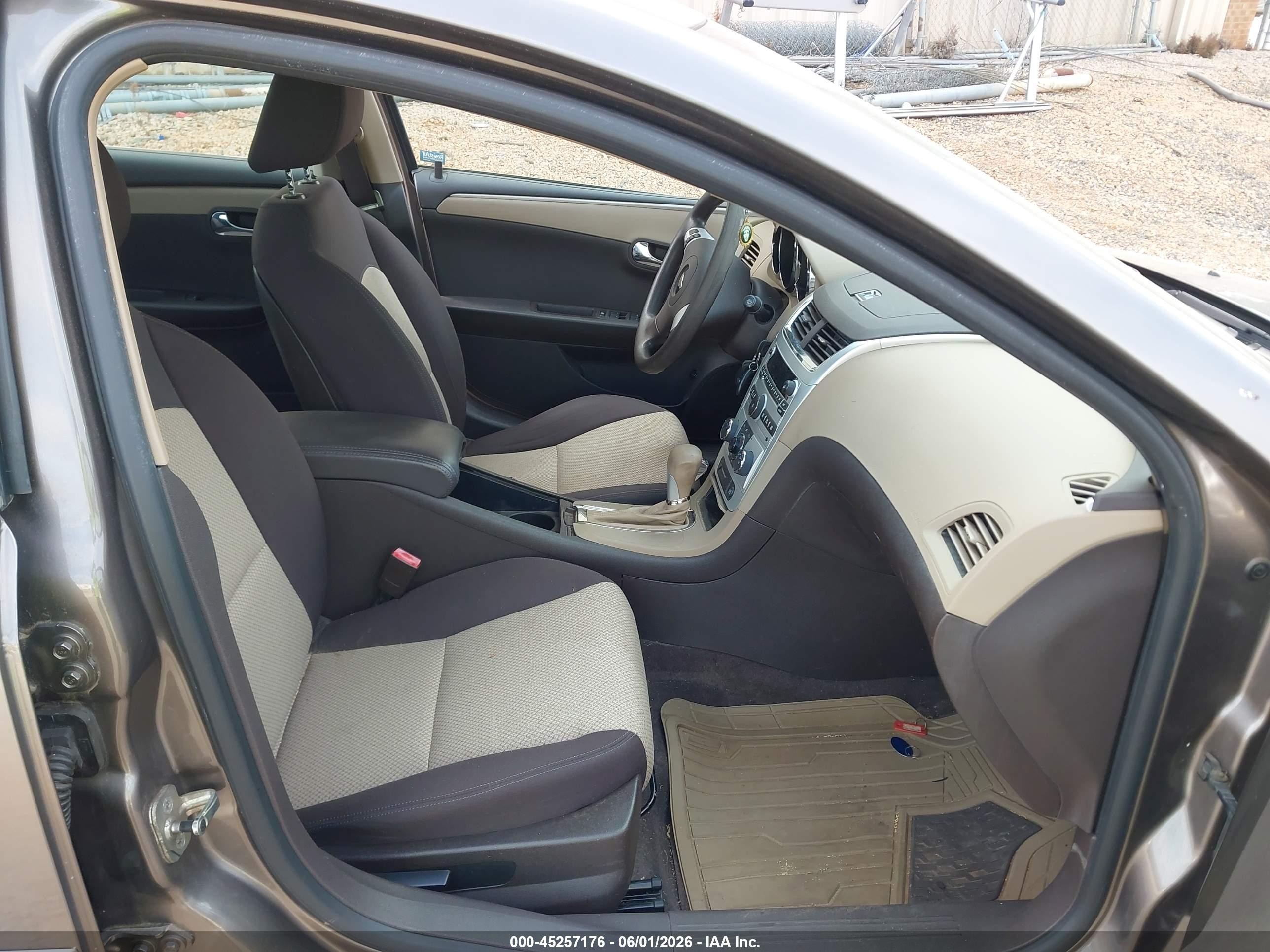 2011 Chevrolet Malibu Ls Brown vin: 1G1ZB5E11BF209532