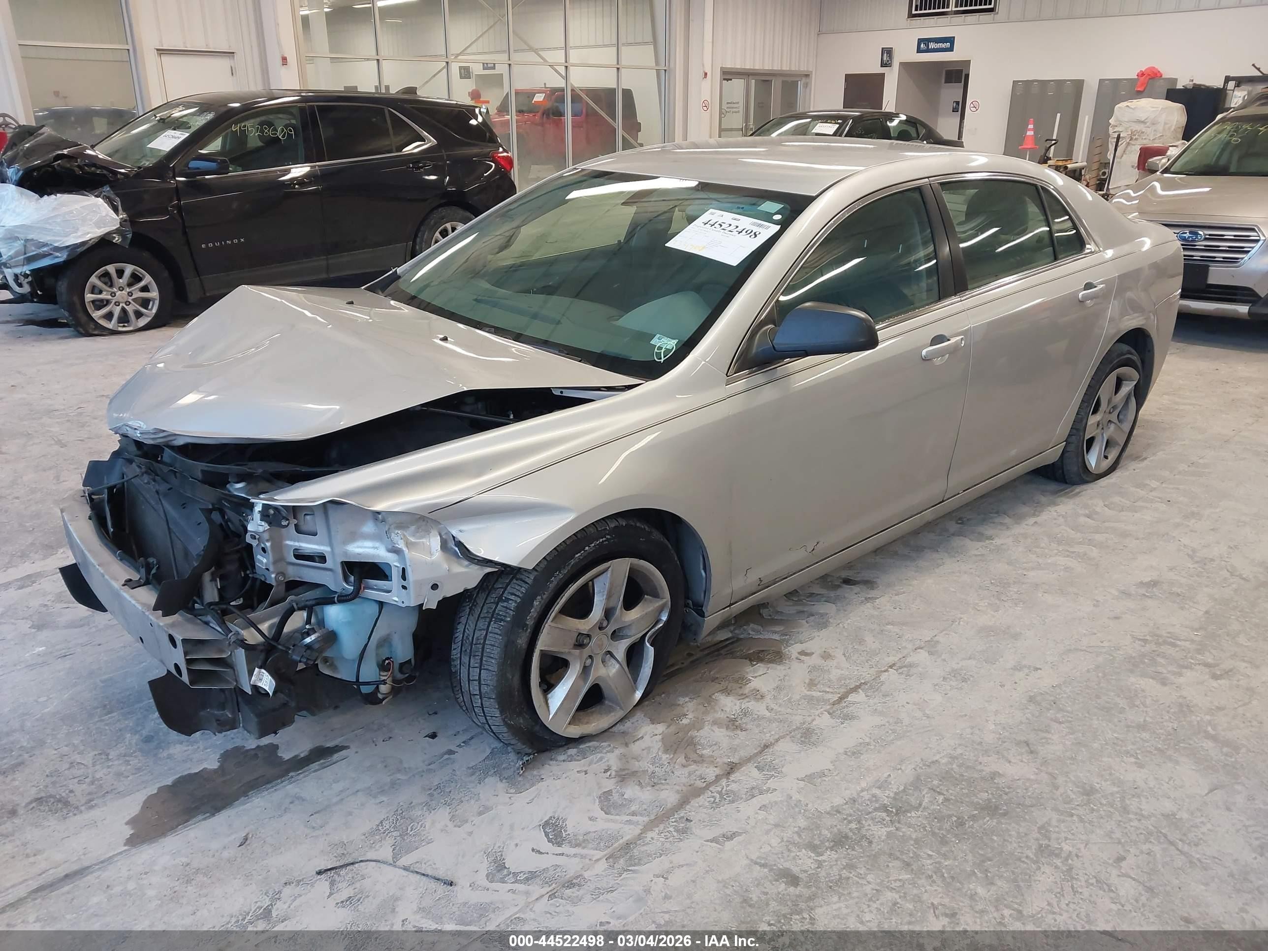 2011 Chevrolet Malibu Ls Gray vin: 1G1ZB5E12BF151284