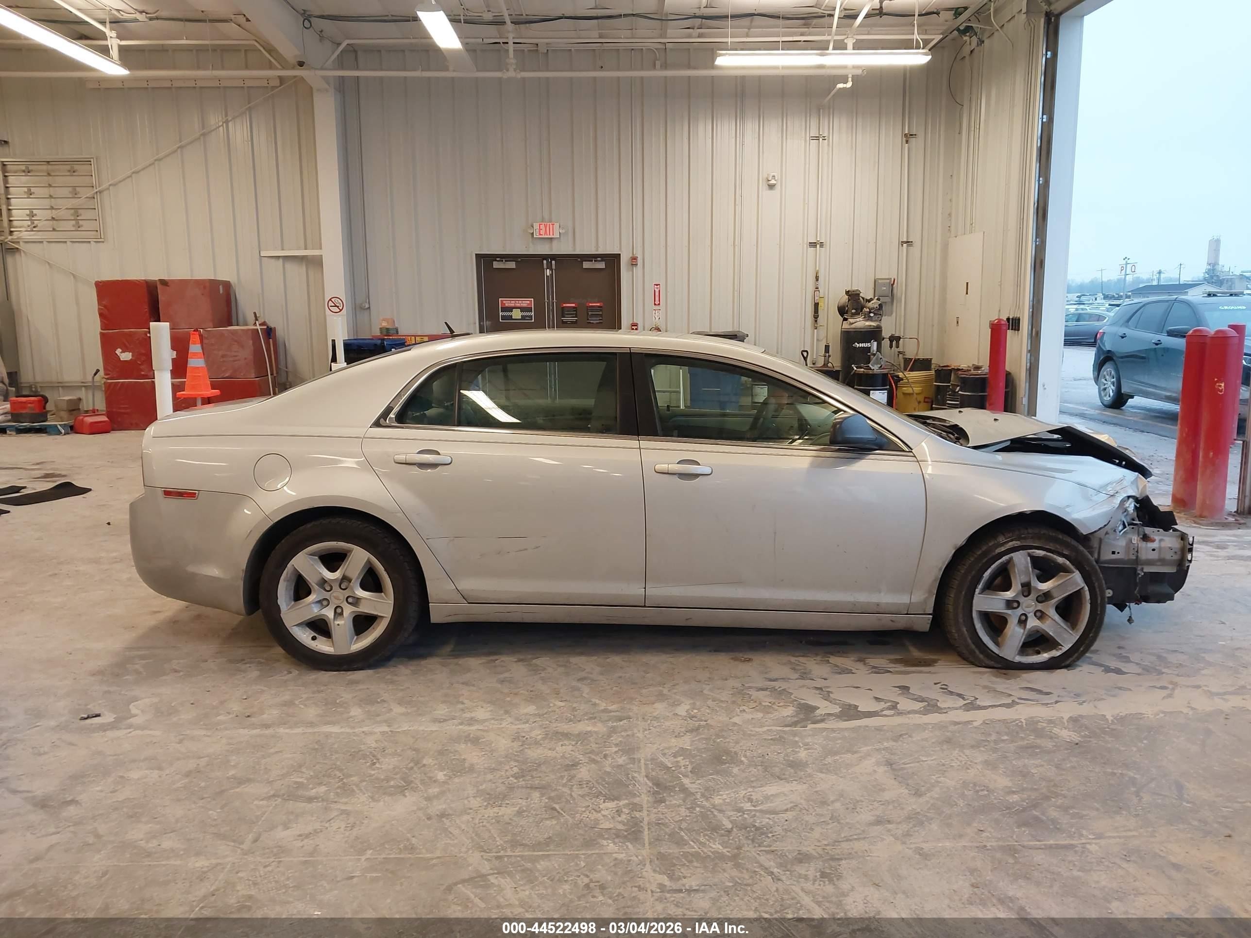 2011 Chevrolet Malibu Ls Gray vin: 1G1ZB5E12BF151284