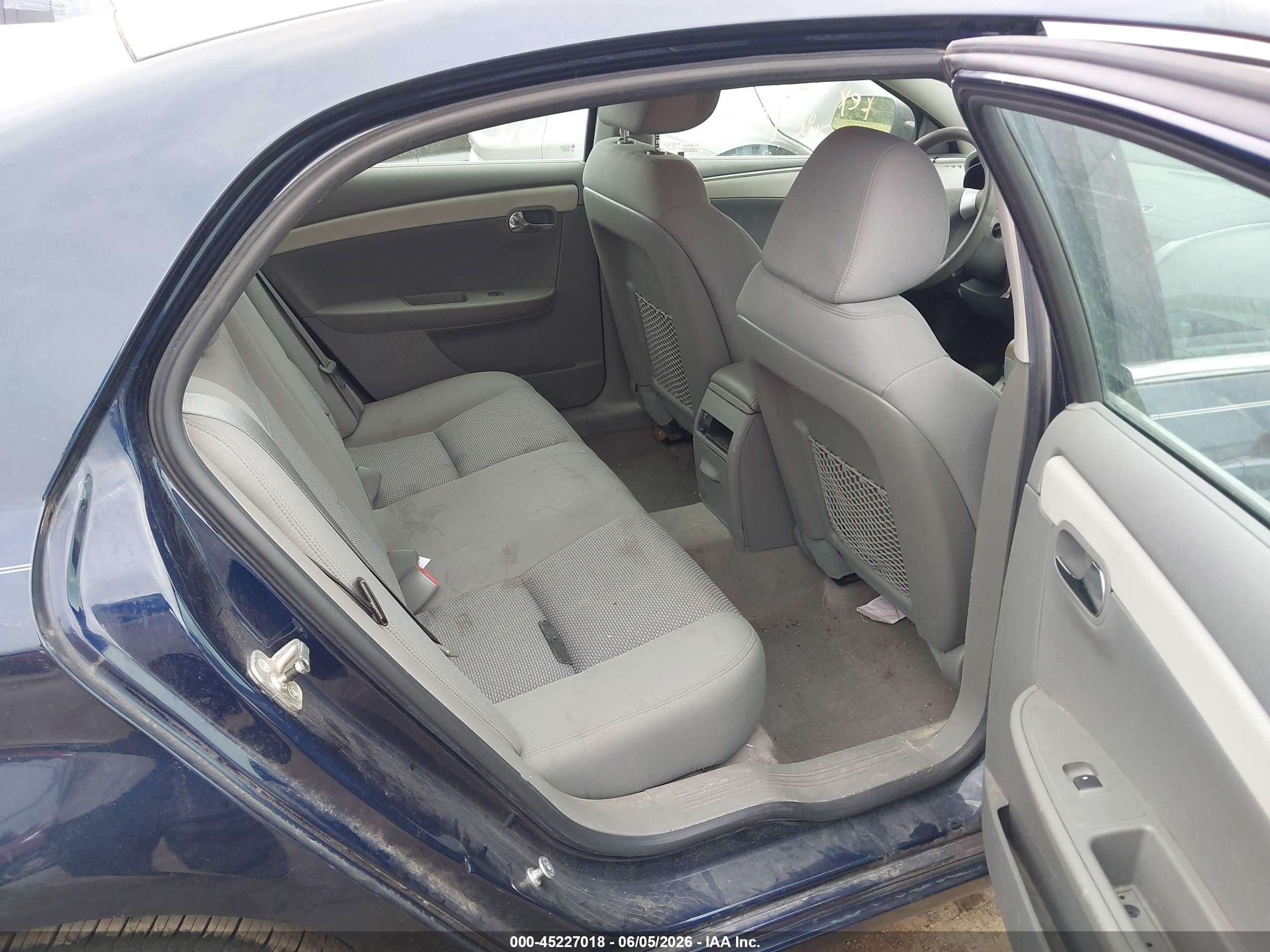 2011 Chevrolet Malibu Ls Blue vin: 1G1ZB5E12BF258285