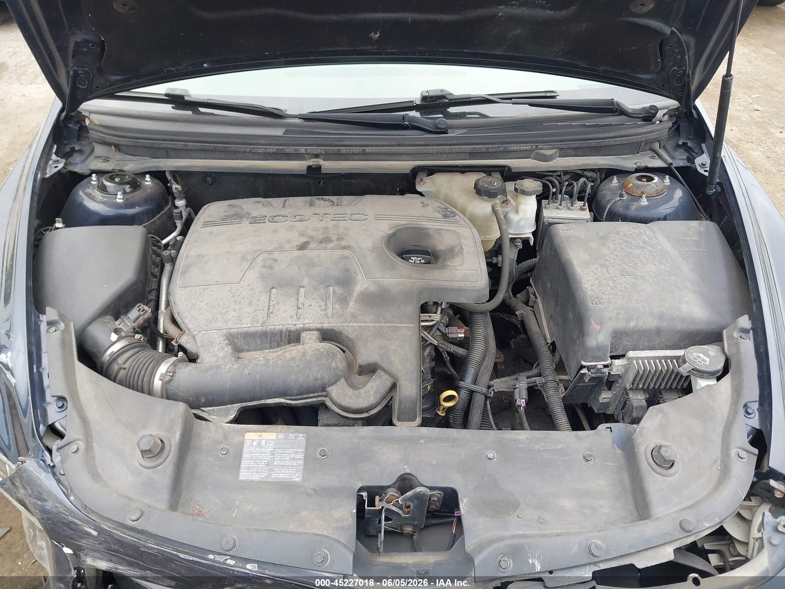 2011 Chevrolet Malibu Ls Blue vin: 1G1ZB5E12BF258285