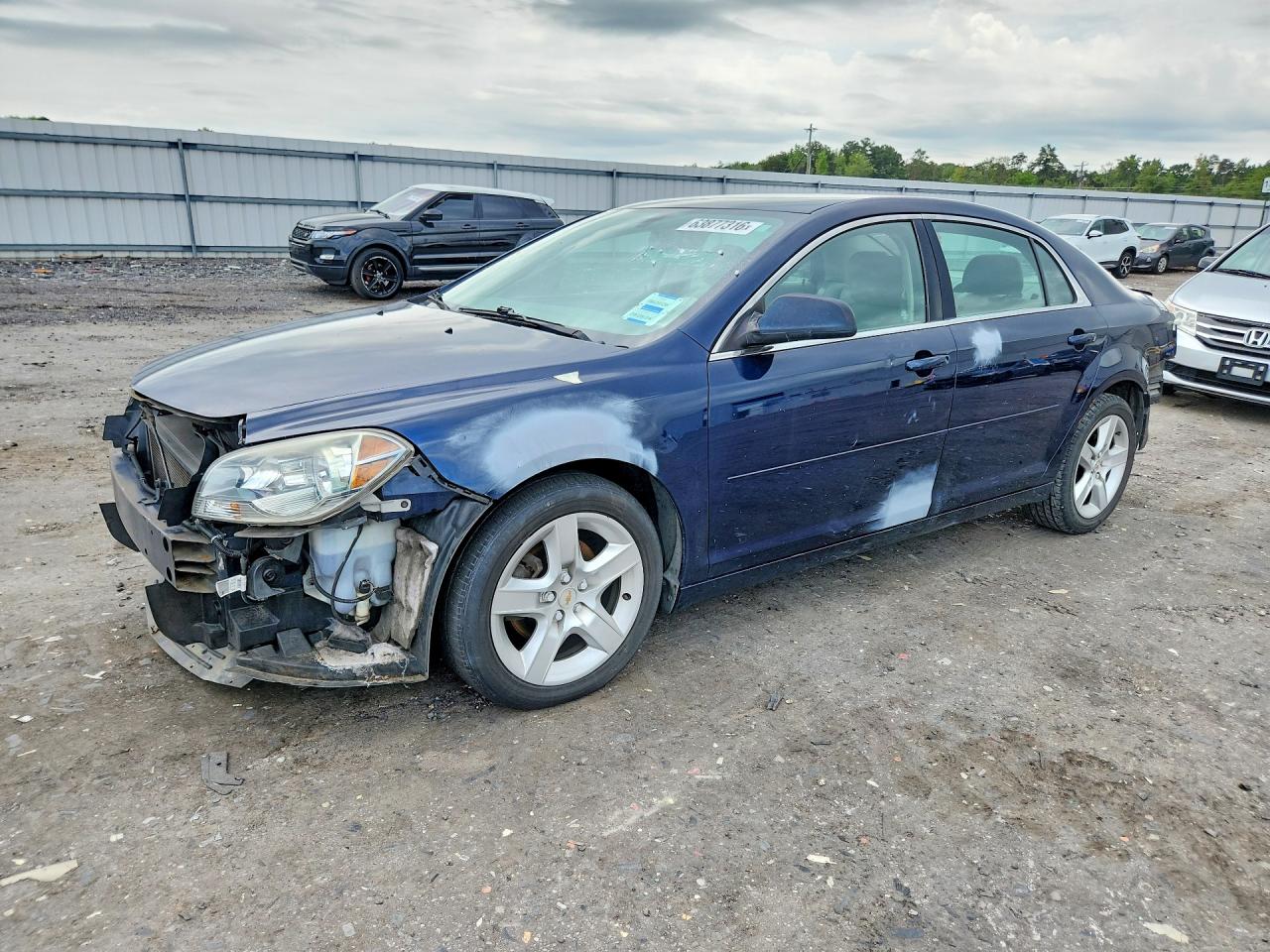 2011 Chevrolet Malibu Ls Blue vin: 1G1ZB5E12BF387336