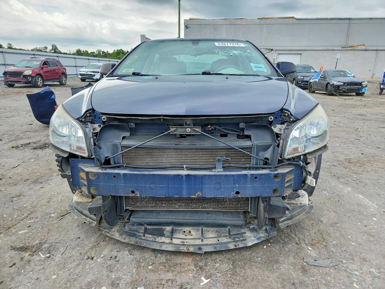 2011 Chevrolet Malibu Ls Blue vin: 1G1ZB5E12BF387336