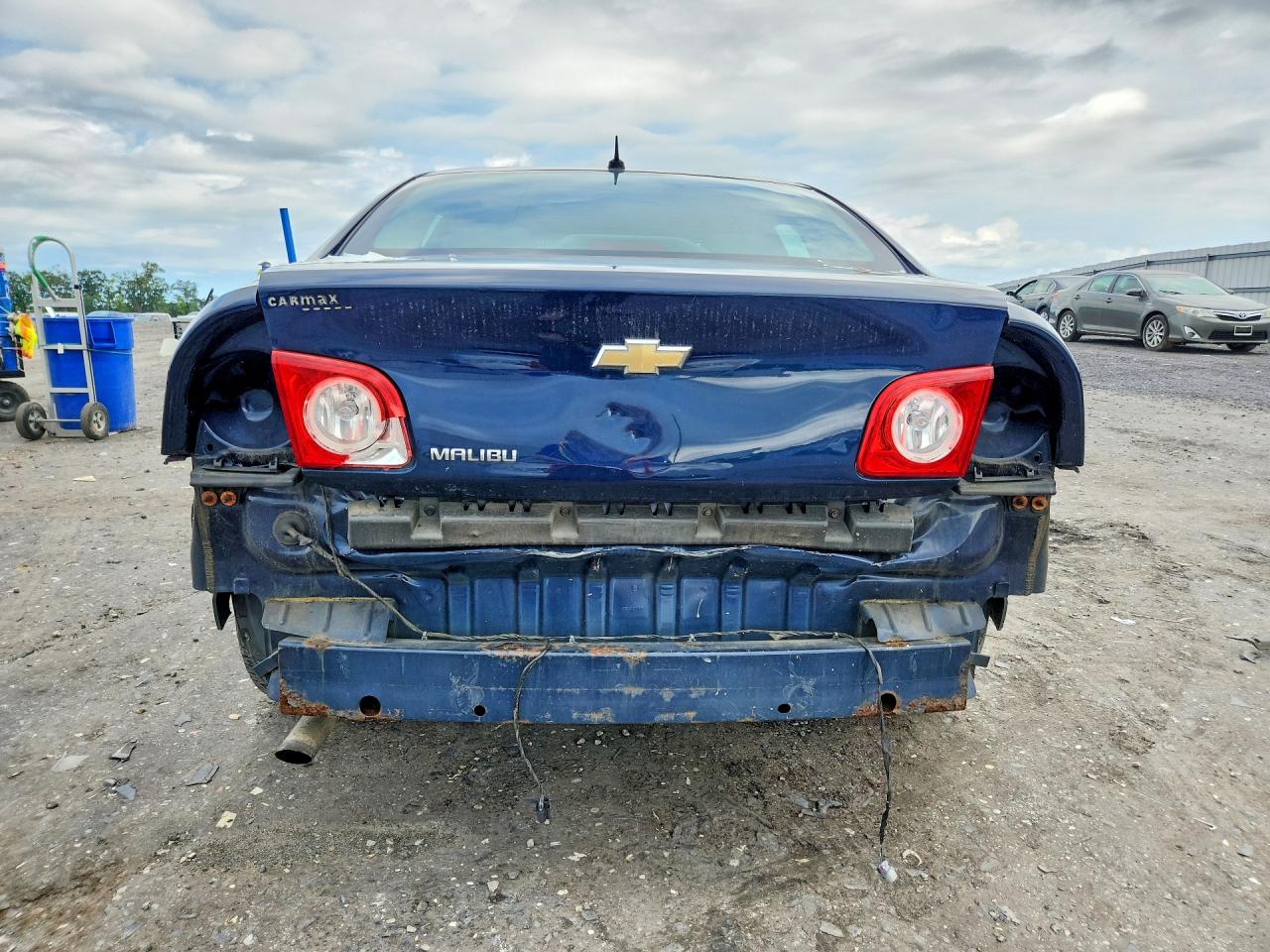 2011 Chevrolet Malibu Ls Blue vin: 1G1ZB5E12BF387336