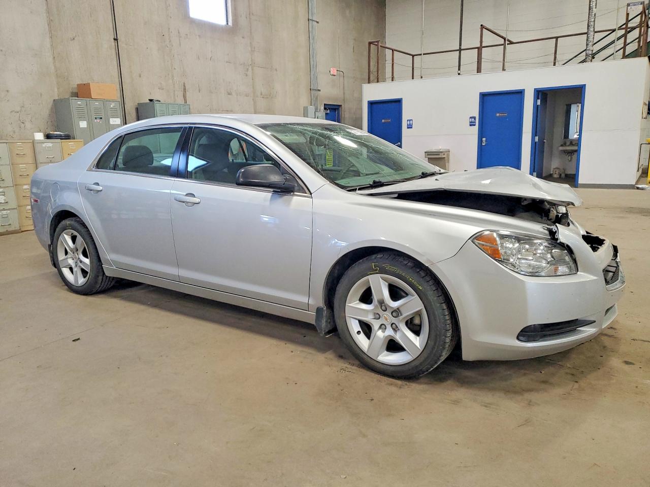 2011 Chevrolet Malibu Ls Silver vin: 1G1ZB5E13BF213601