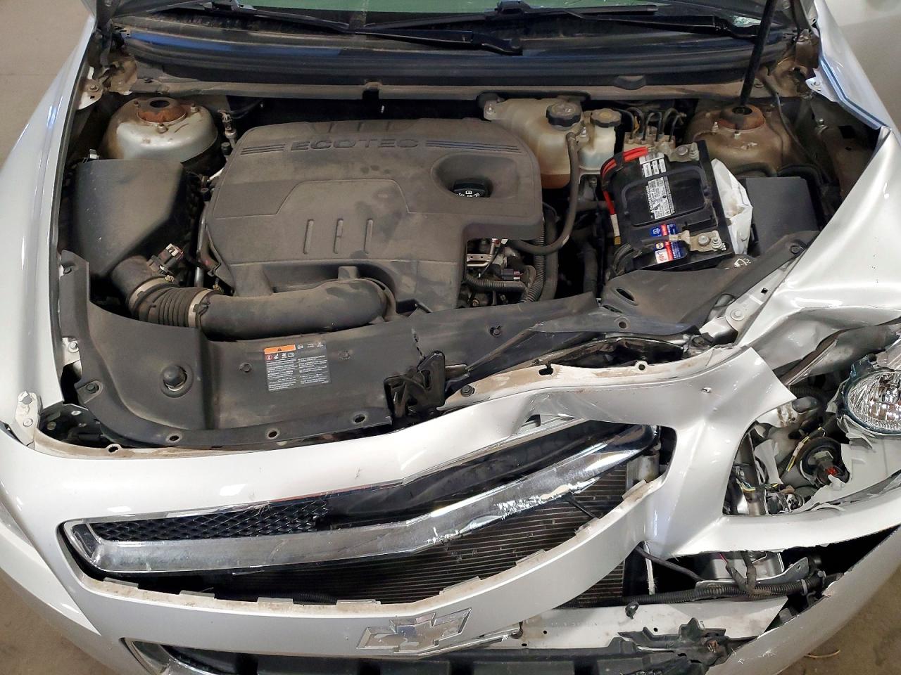 2011 Chevrolet Malibu Ls Silver vin: 1G1ZB5E13BF213601