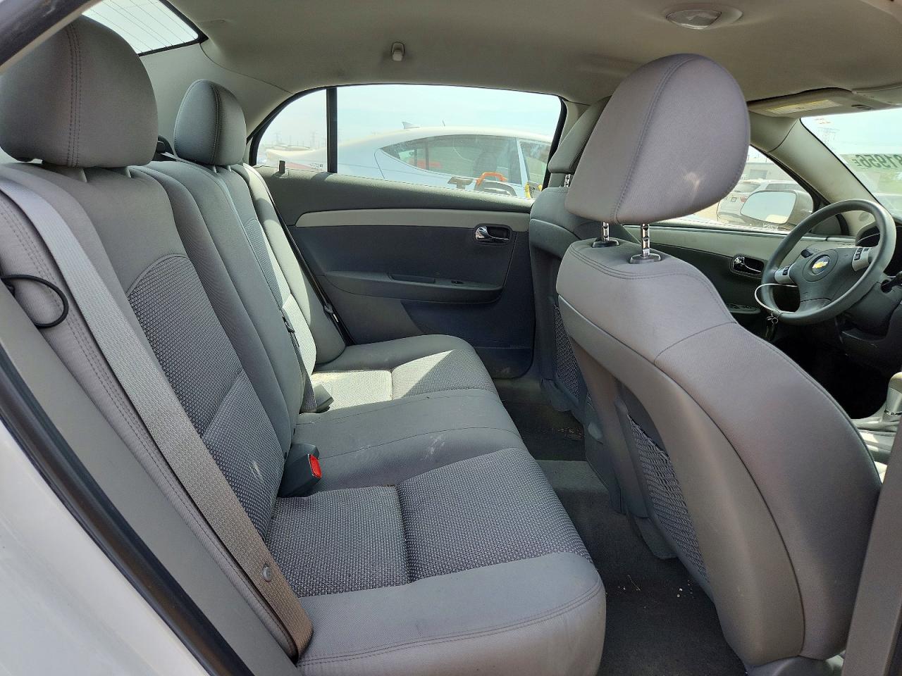 2011 Chevrolet Malibu Ls White vin: 1G1ZB5E13BF243620