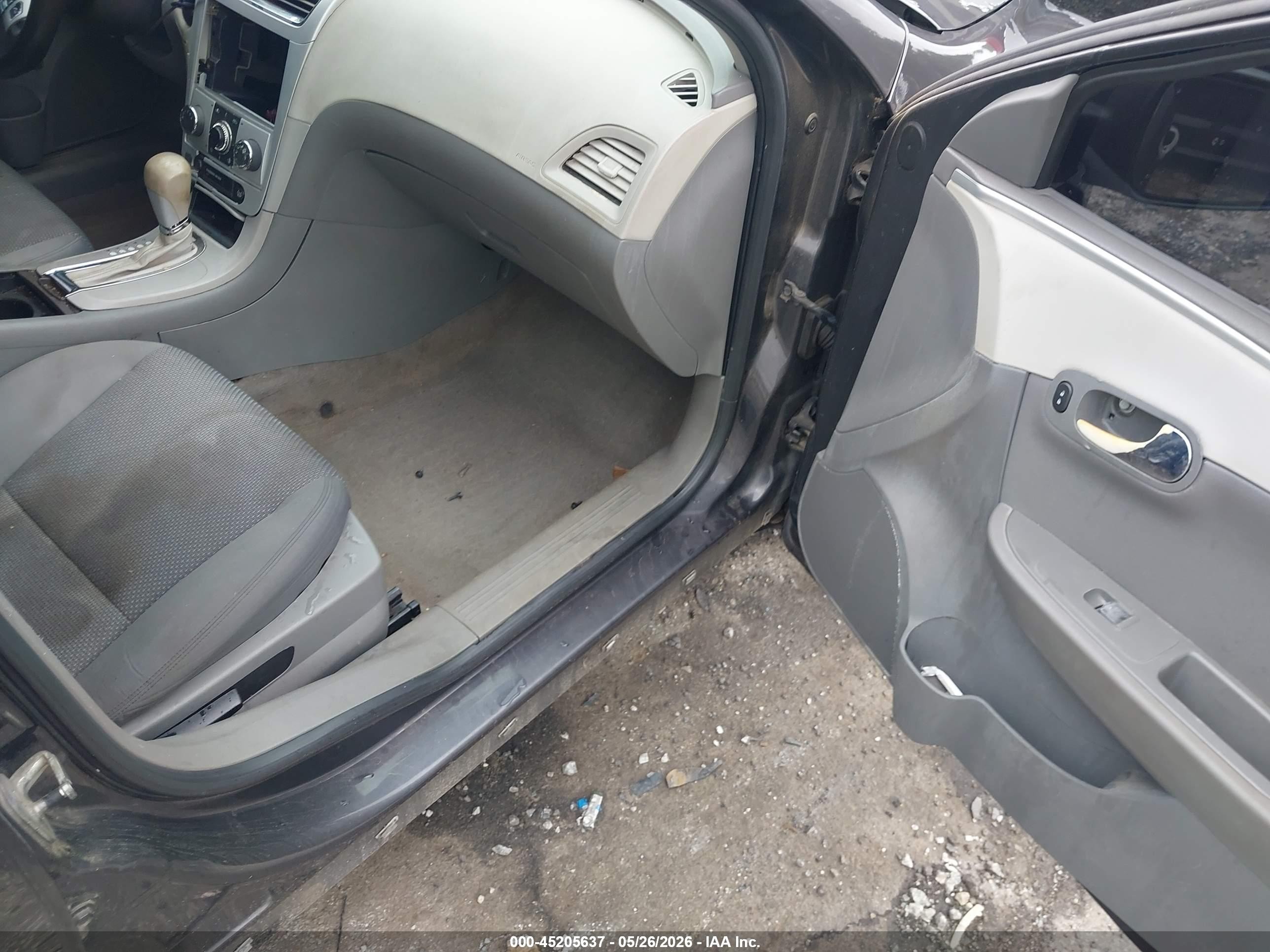 2011 Chevrolet Malibu Ls Gray vin: 1G1ZB5E14BF166630
