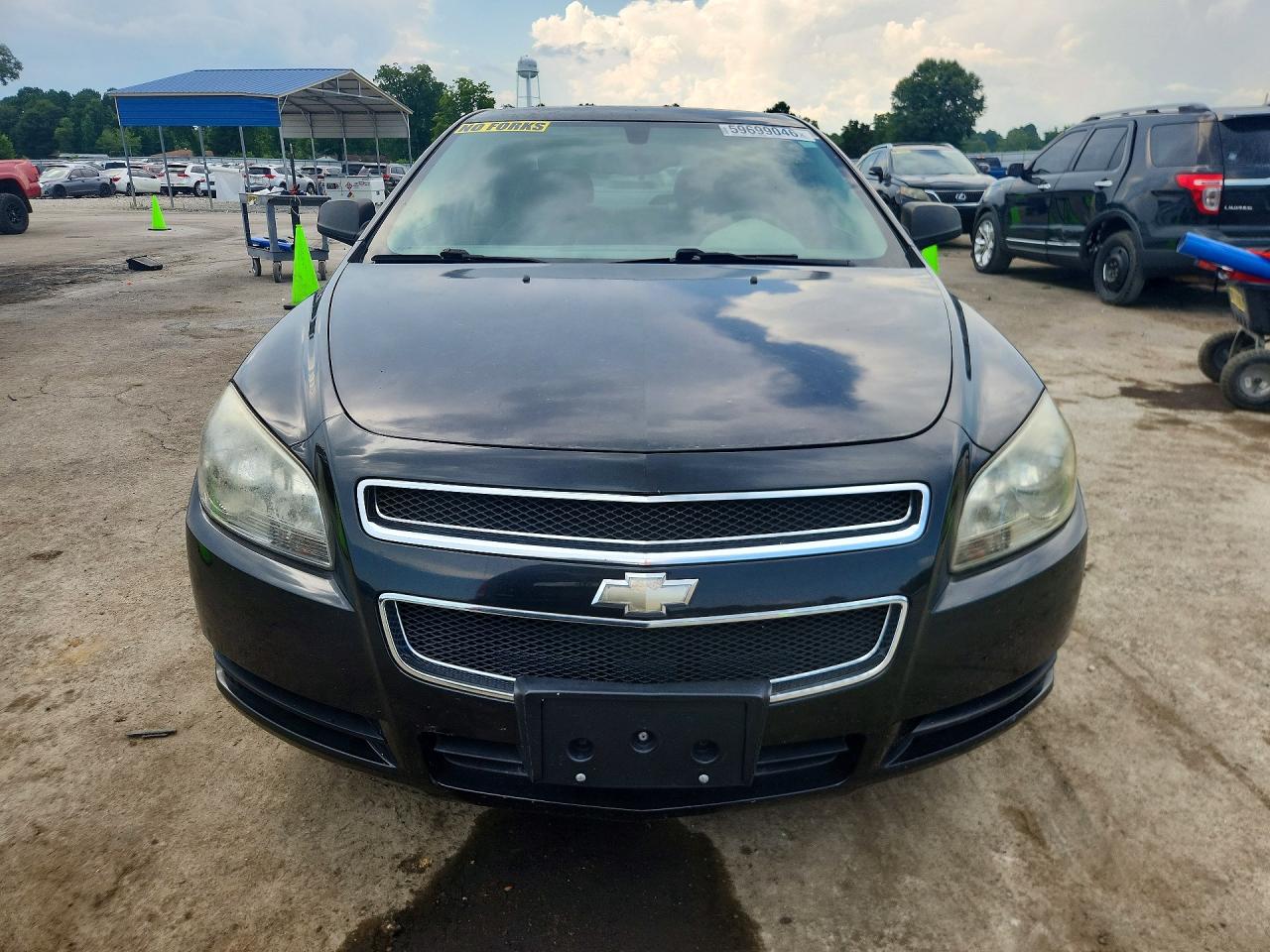 2011 Chevrolet Malibu Ls Black vin: 1G1ZB5E14BF202185