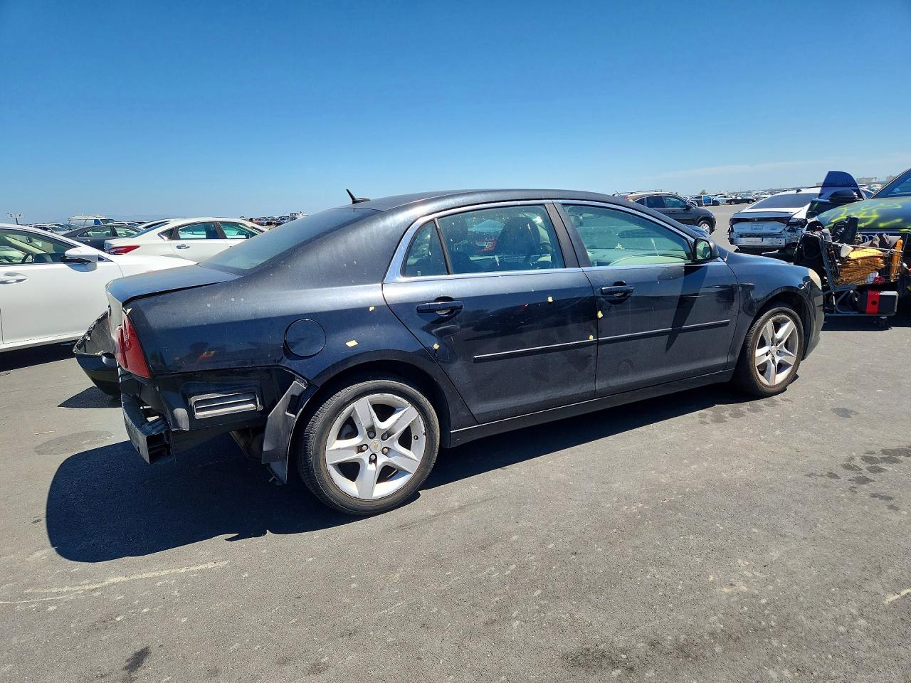 2011 Chevrolet Malibu Ls Черный vin: 1G1ZB5E14BF310984