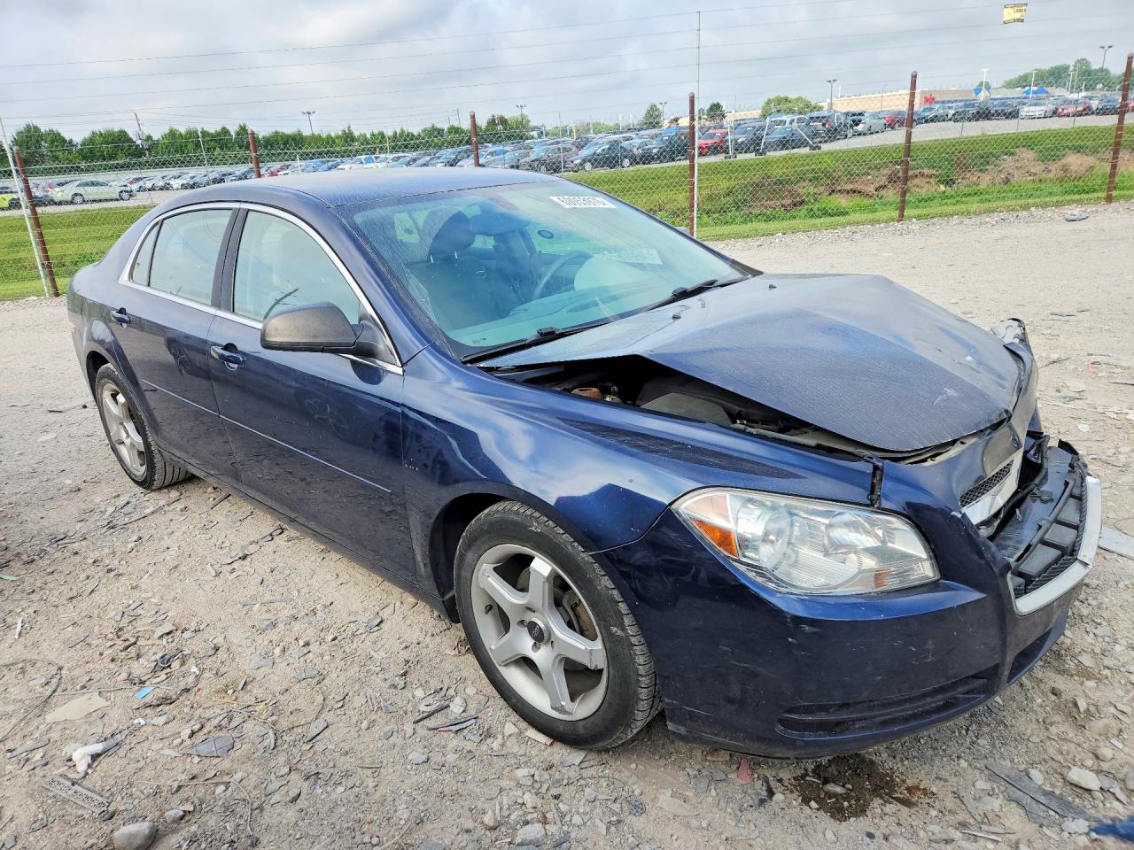 2011 Chevrolet Malibu Ls Blue vin: 1G1ZB5E15BF258166