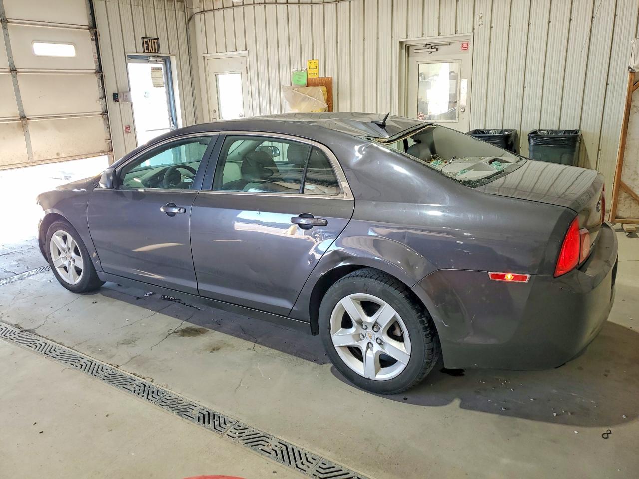 2011 Chevrolet Malibu Ls Gray vin: 1G1ZB5E15BF276134