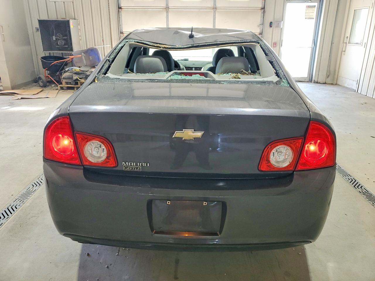 2011 Chevrolet Malibu Ls Gray vin: 1G1ZB5E15BF276134