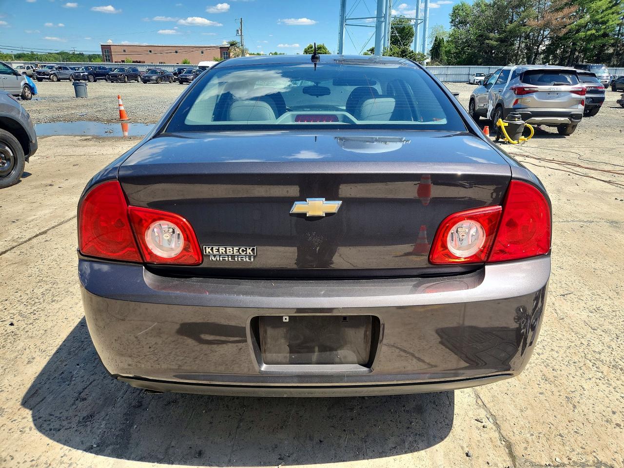 2011 Chevrolet Malibu Ls Gray vin: 1G1ZB5E15BF292365