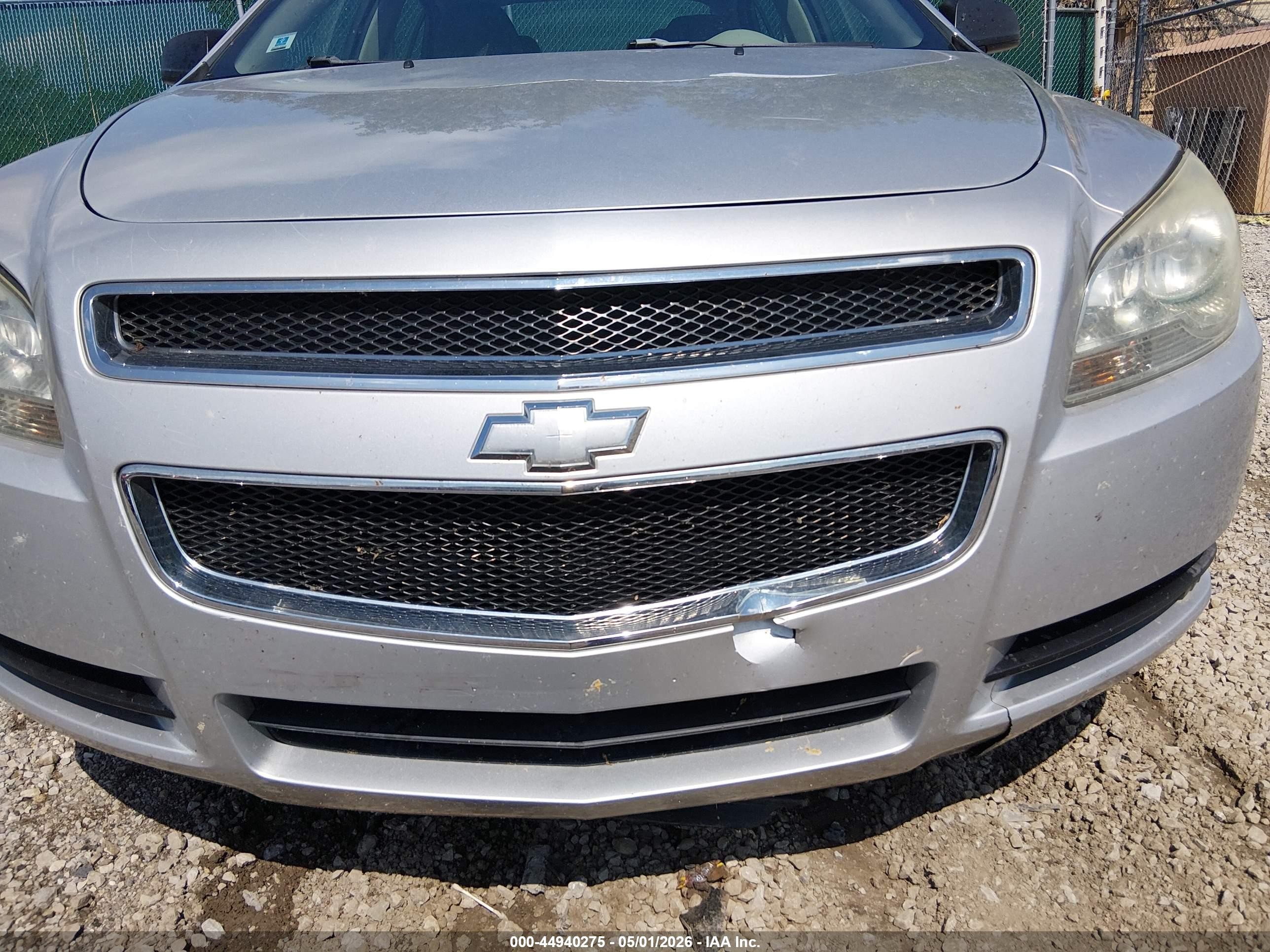 2011 Chevrolet Malibu Ls Silver vin: 1G1ZB5E16BF177290
