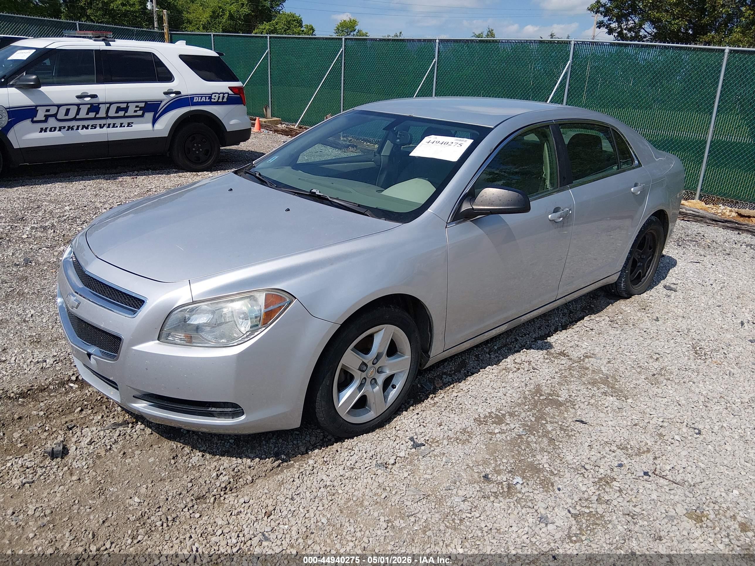 2011 Chevrolet Malibu Ls Silver vin: 1G1ZB5E16BF177290