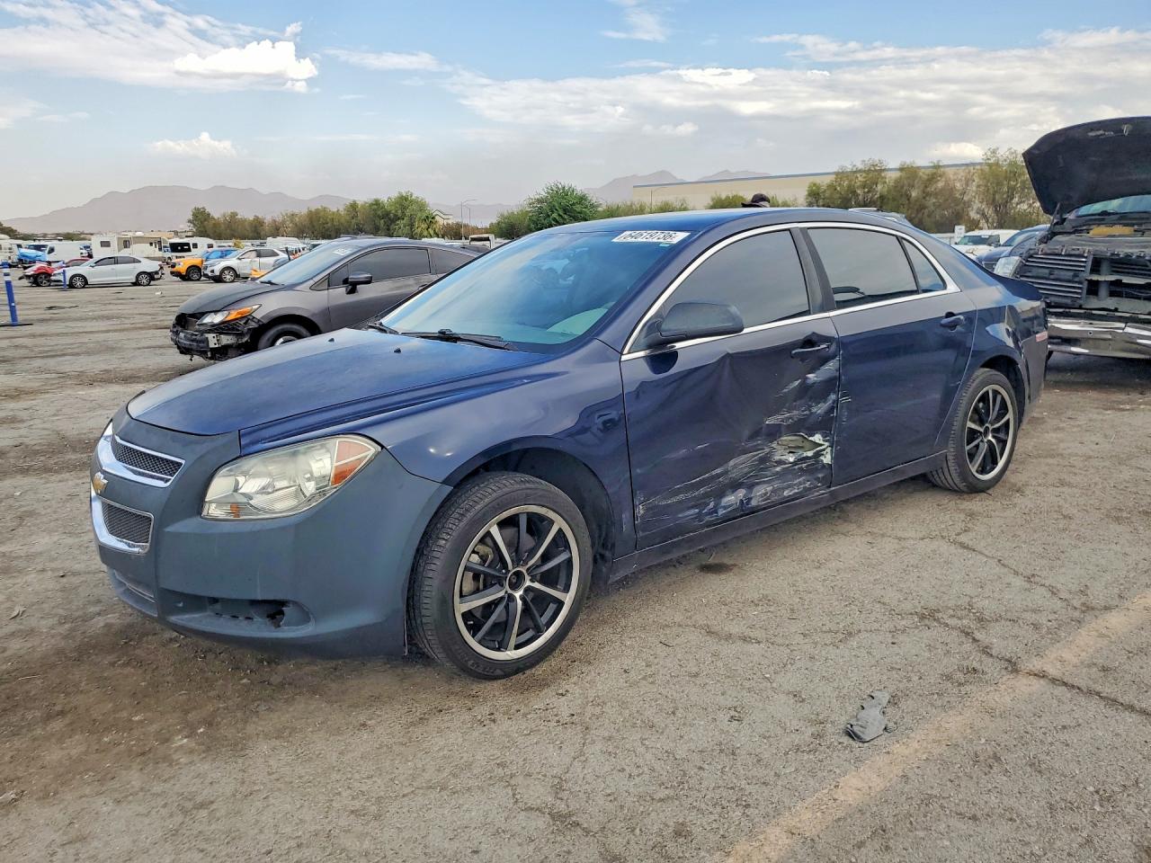 2011 Chevrolet Malibu Ls Blue vin: 1G1ZB5E16BF388327