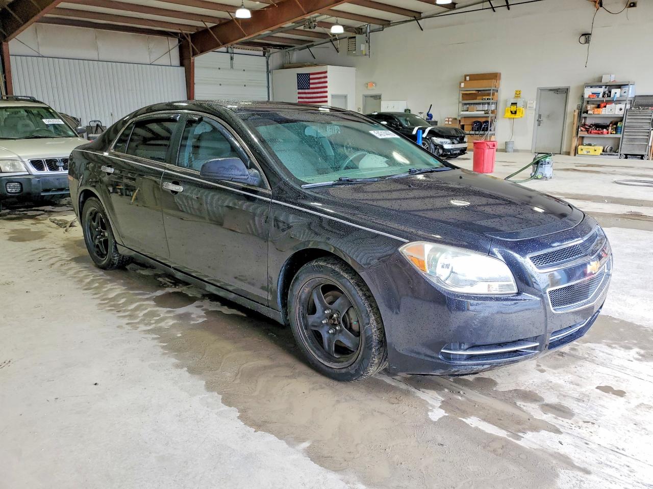 2011 Chevrolet Malibu Ls Black vin: 1G1ZB5E16BF398971