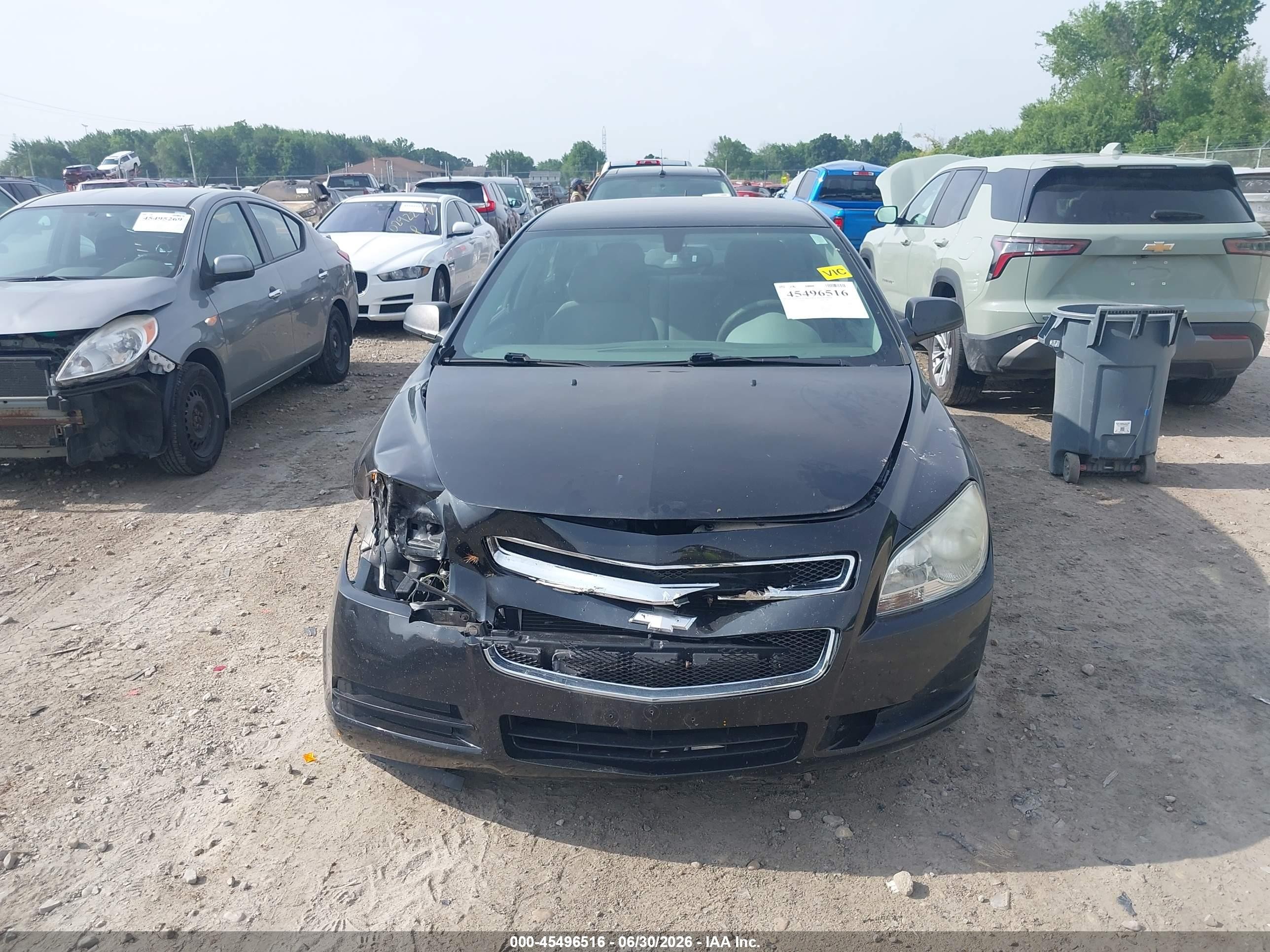 2011 Chevrolet Malibu Ls Dark Blue vin: 1G1ZB5E17BF147358