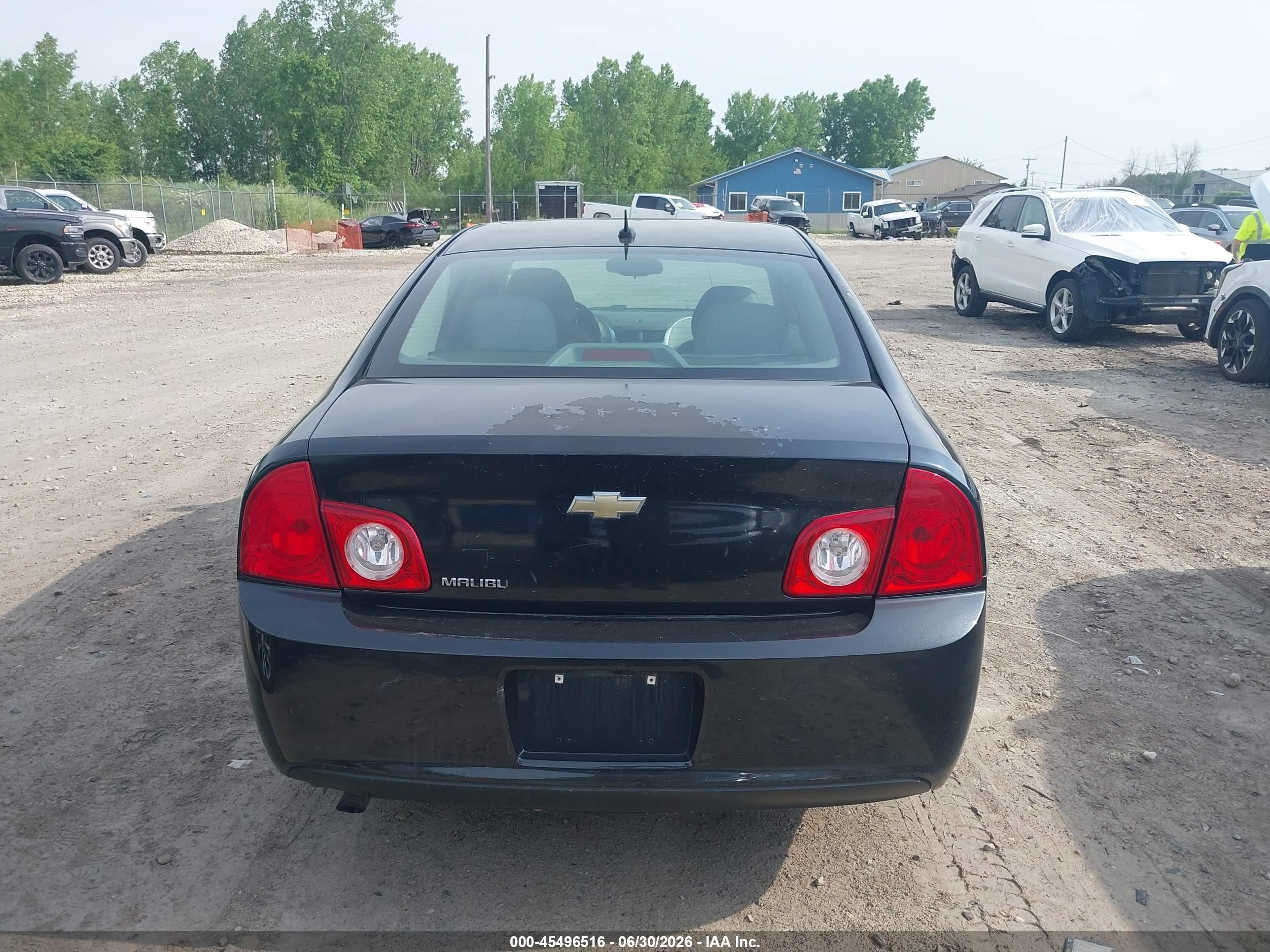 2011 Chevrolet Malibu Ls Dark Blue vin: 1G1ZB5E17BF147358
