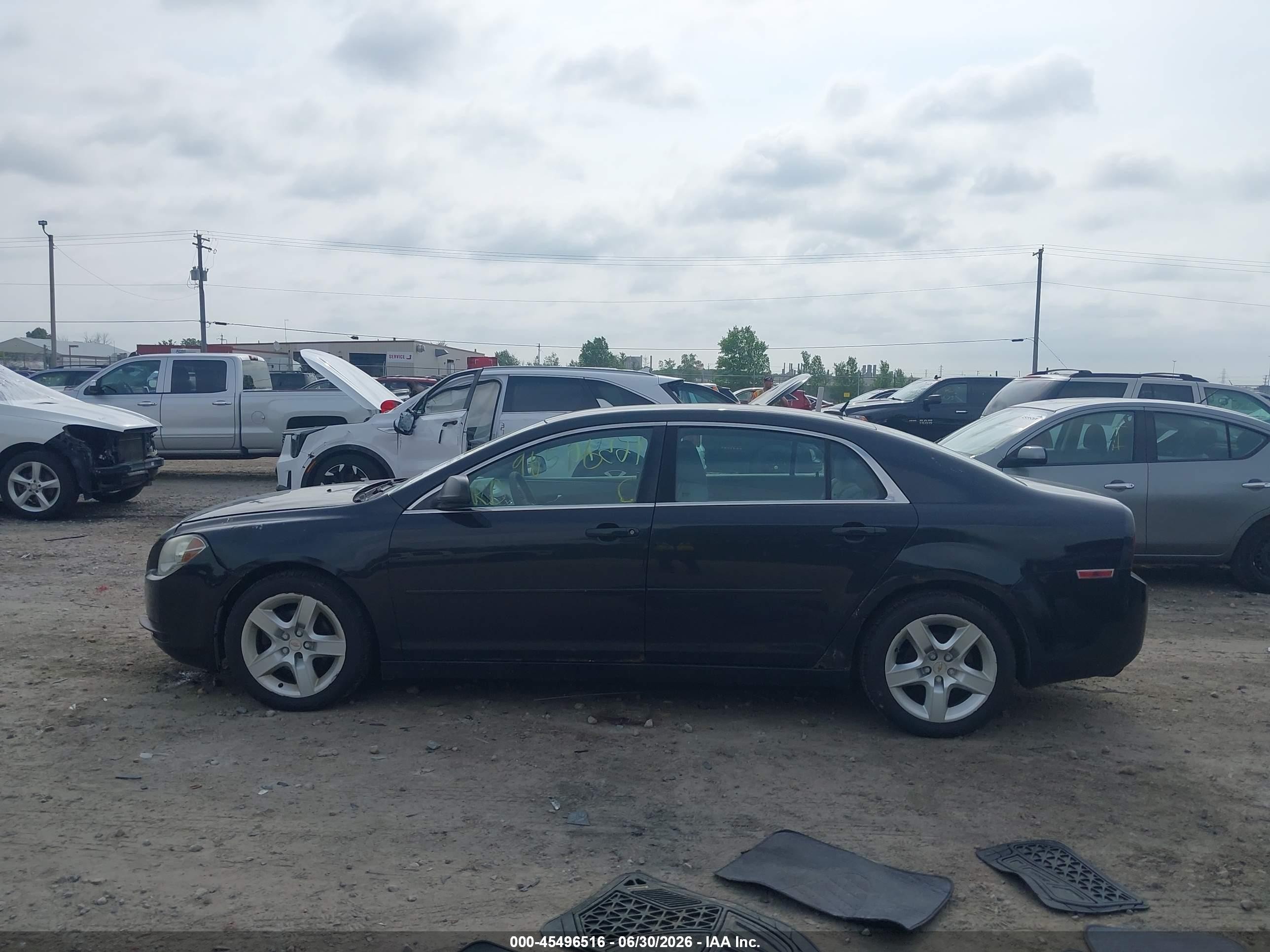 2011 Chevrolet Malibu Ls Dark Blue vin: 1G1ZB5E17BF147358