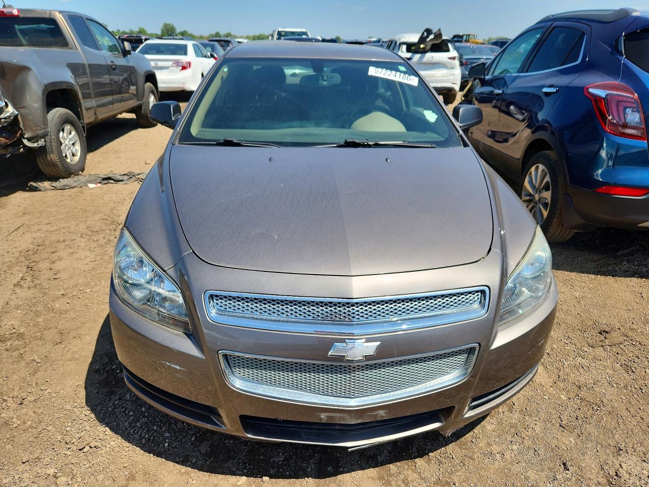 2011 Chevrolet Malibu Ls Gray vin: 1G1ZB5E17BF150244