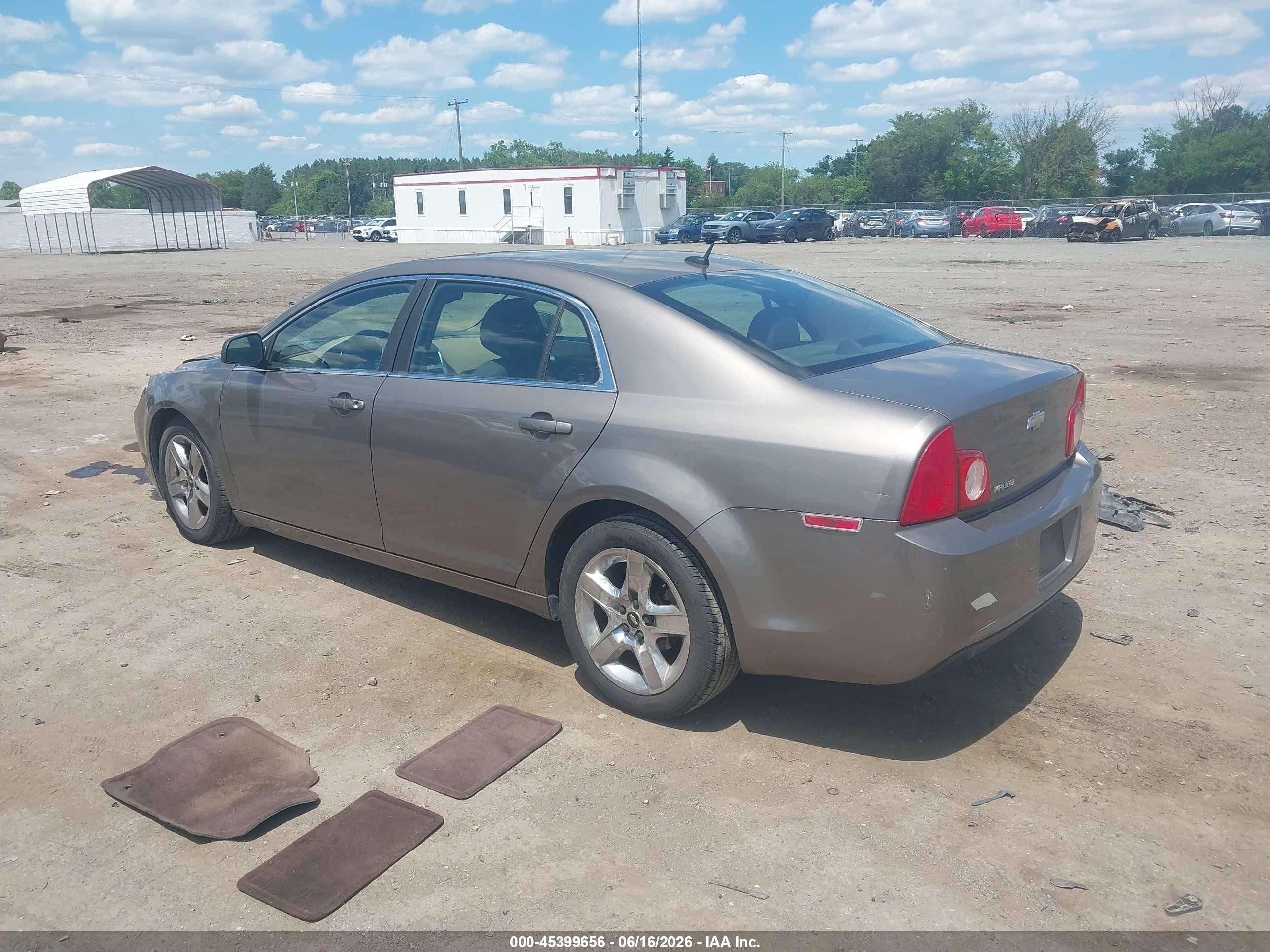 2011 Chevrolet Malibu Ls Dark Brown vin: 1G1ZB5E17BF178237