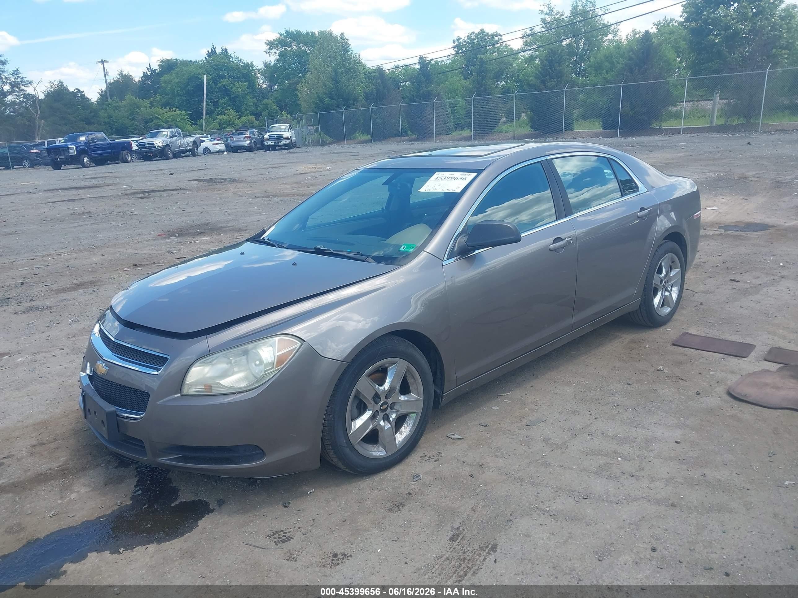 2011 Chevrolet Malibu Ls Dark Brown vin: 1G1ZB5E17BF178237