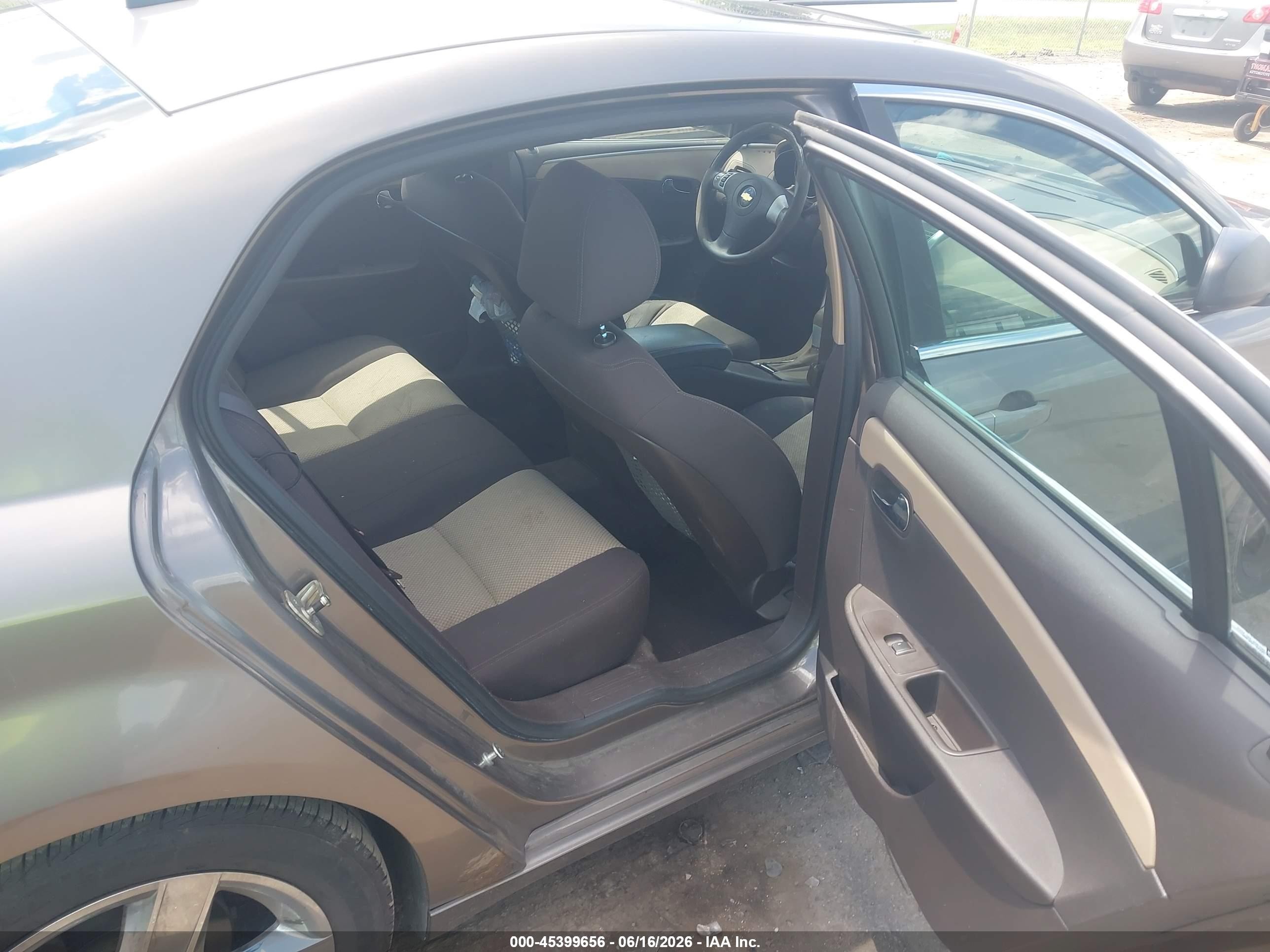 2011 Chevrolet Malibu Ls Dark Brown vin: 1G1ZB5E17BF178237